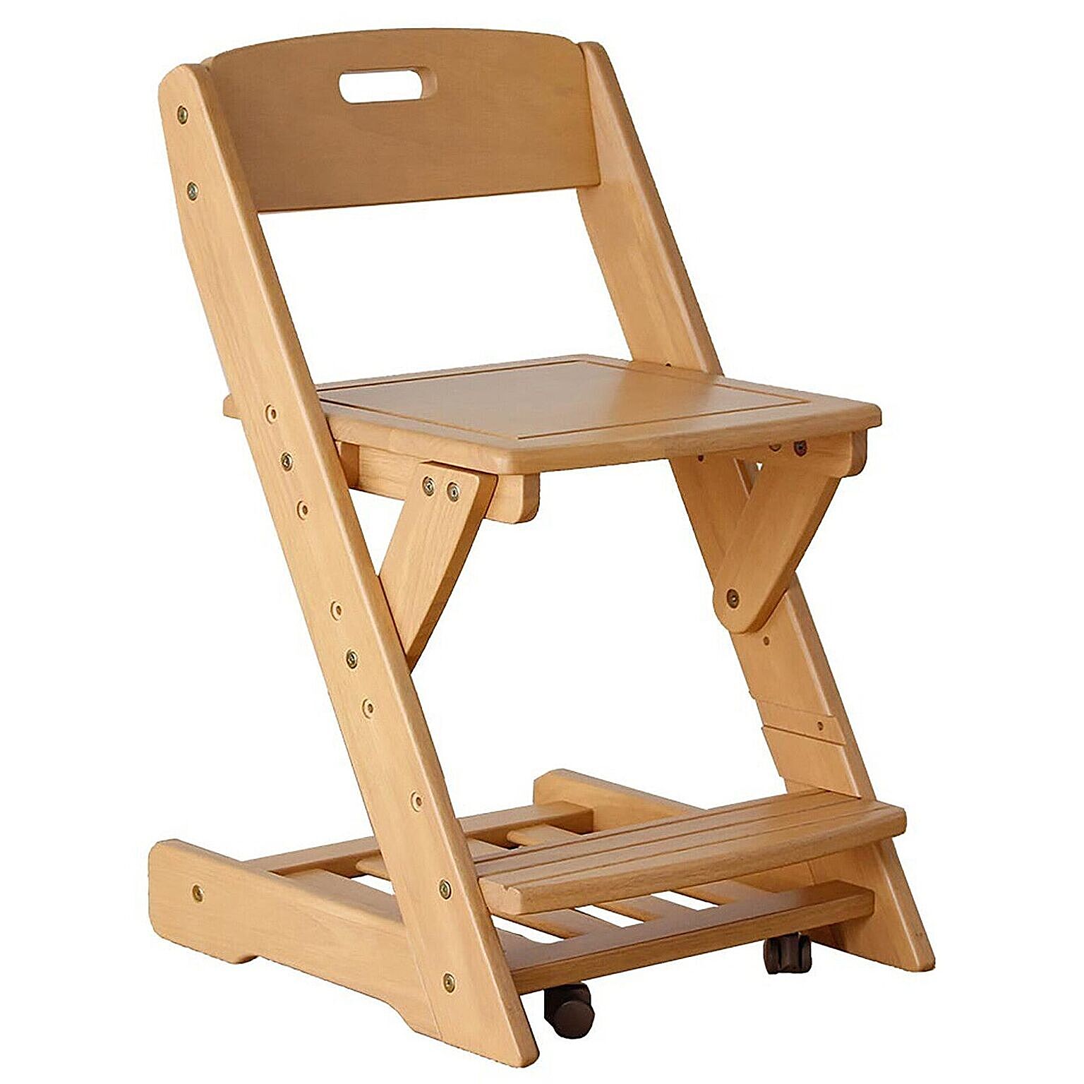 学習チェア 木製 学習イス 送料無料 木製無垢 EZ-2 おすすめ 木製チェア チェア―　チェア 椅子 学習イス 勉強イス ダイニングチェア 北欧 風 家具 昇降 キャスター付き キャスター