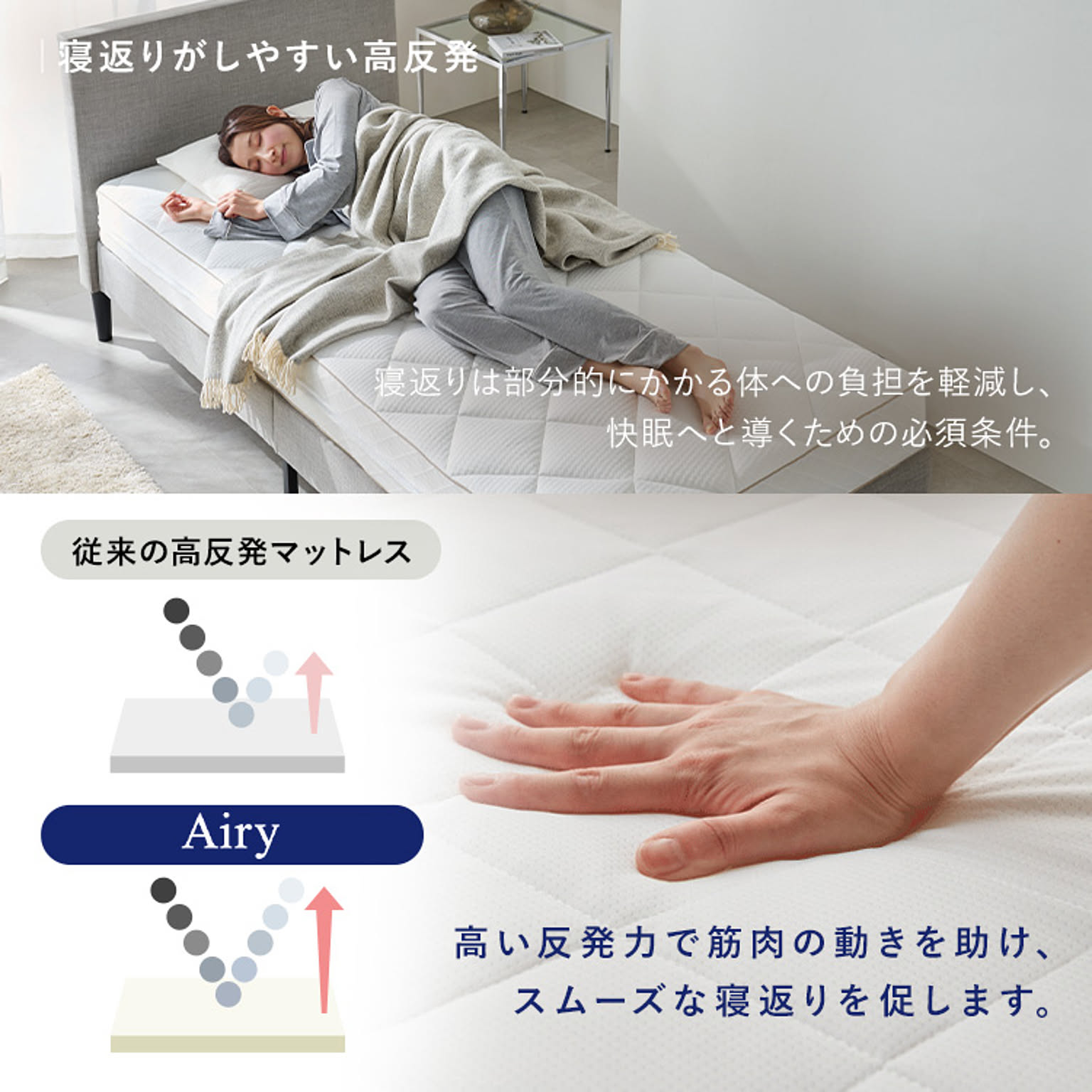 ノンコイルマットレス