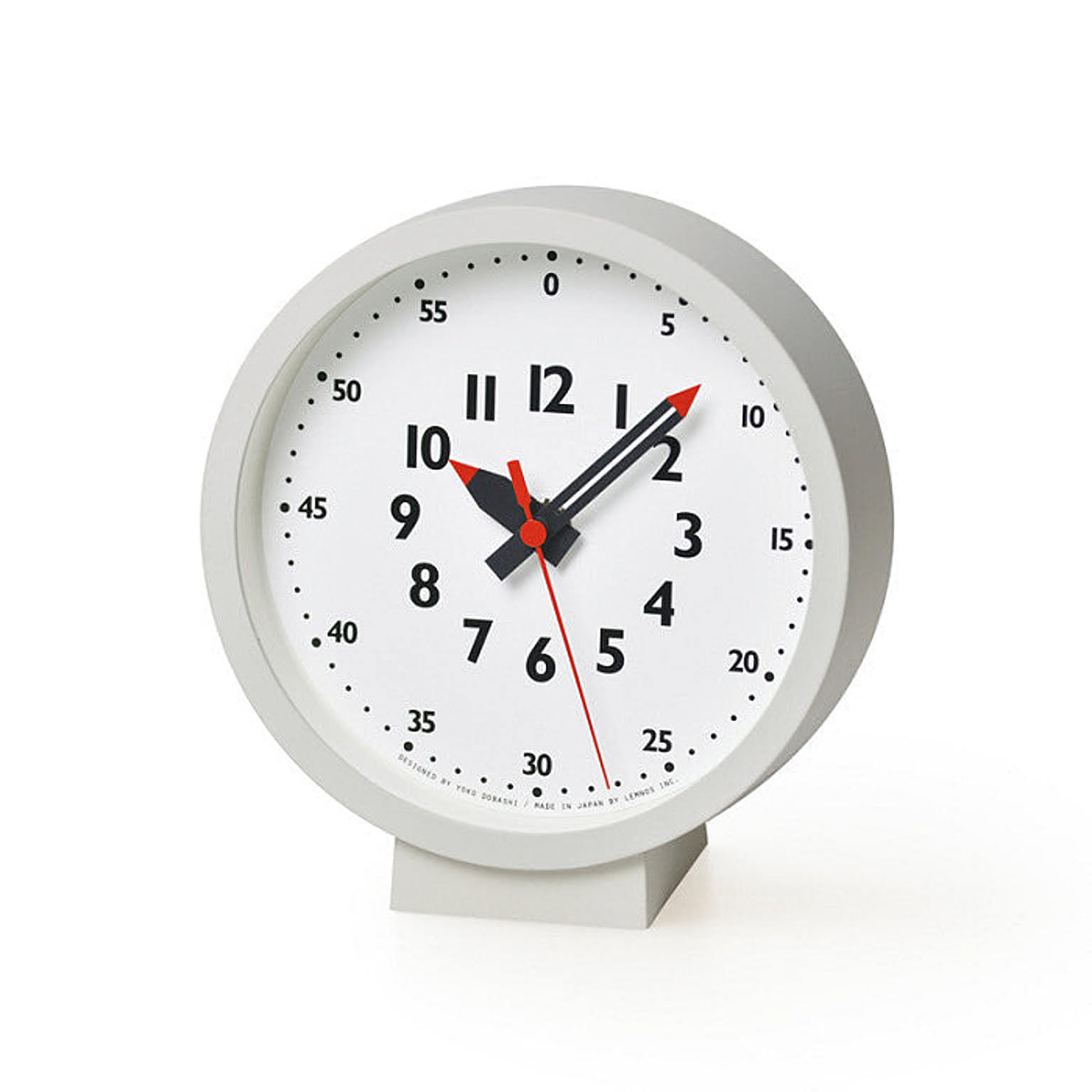 【Lemnos/レムノス】fun pun clock for table ふんぷんくろっく フォア テーブル