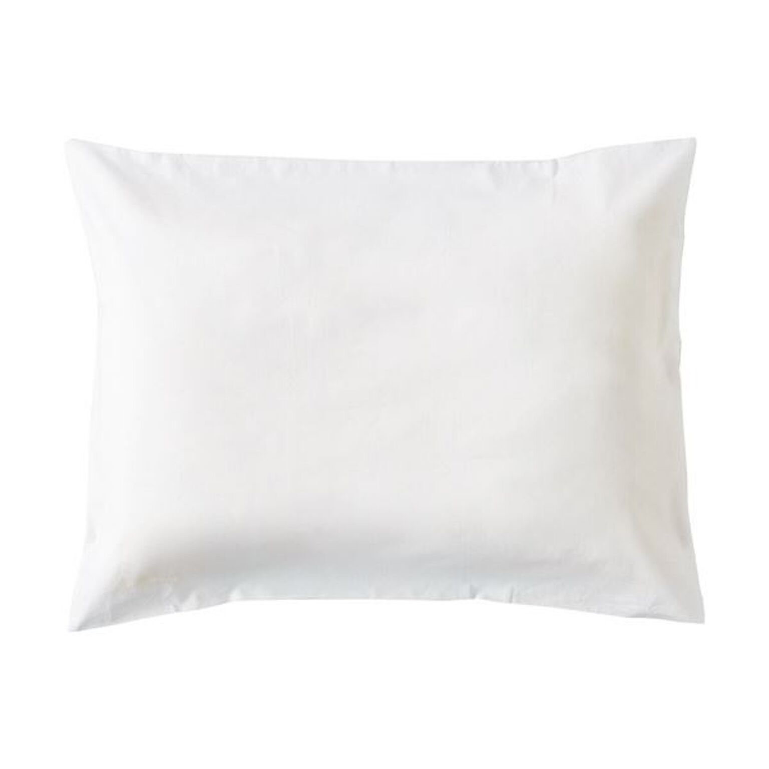 （まとめ）枕カバー 封筒型 50×90cmホワイト 1セット（3枚）【×5セット】