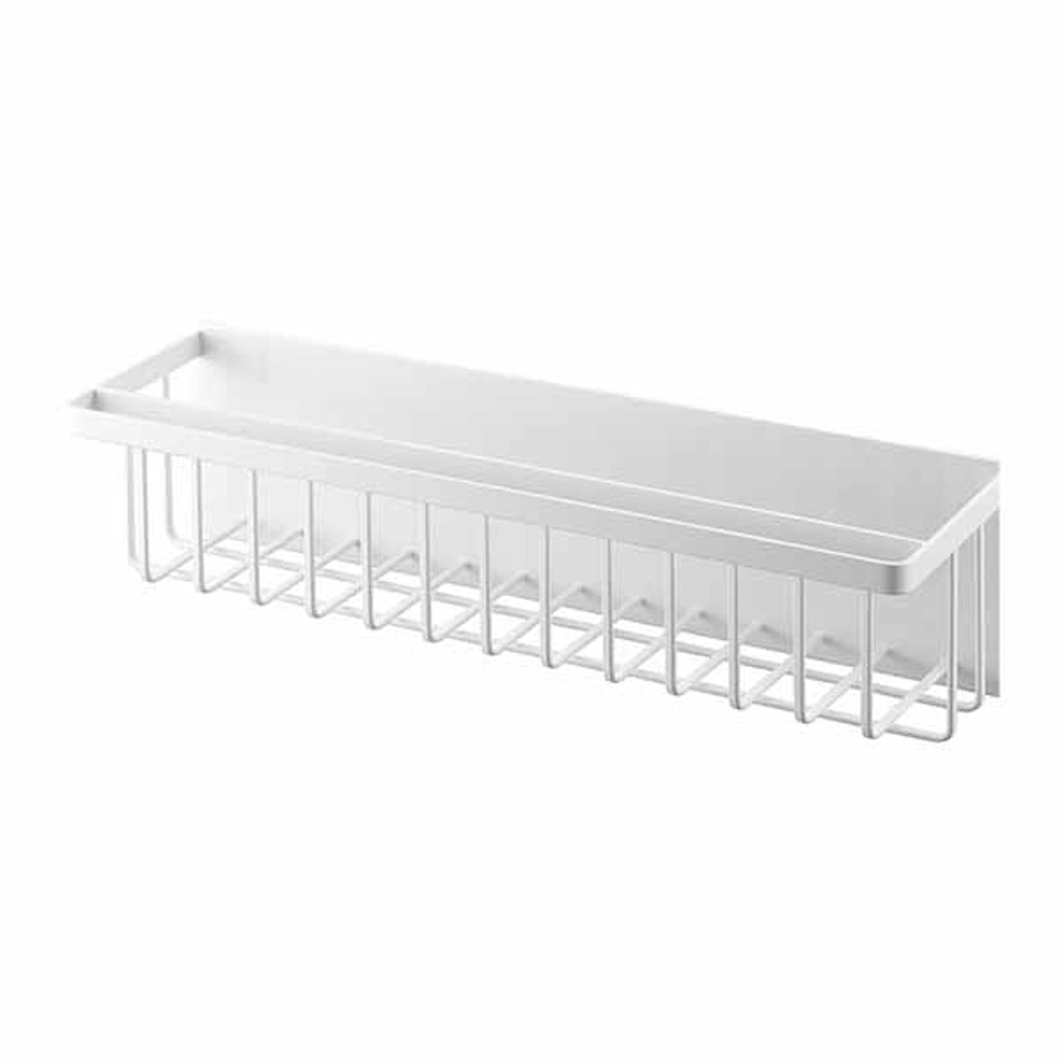 tower タワー (山崎実業) マグネットバスルームバスケット ワイド Magnetic Shower Caddy - Wide バスルームラック 浴室棚 ディスペンサーーボトルラック 磁石式