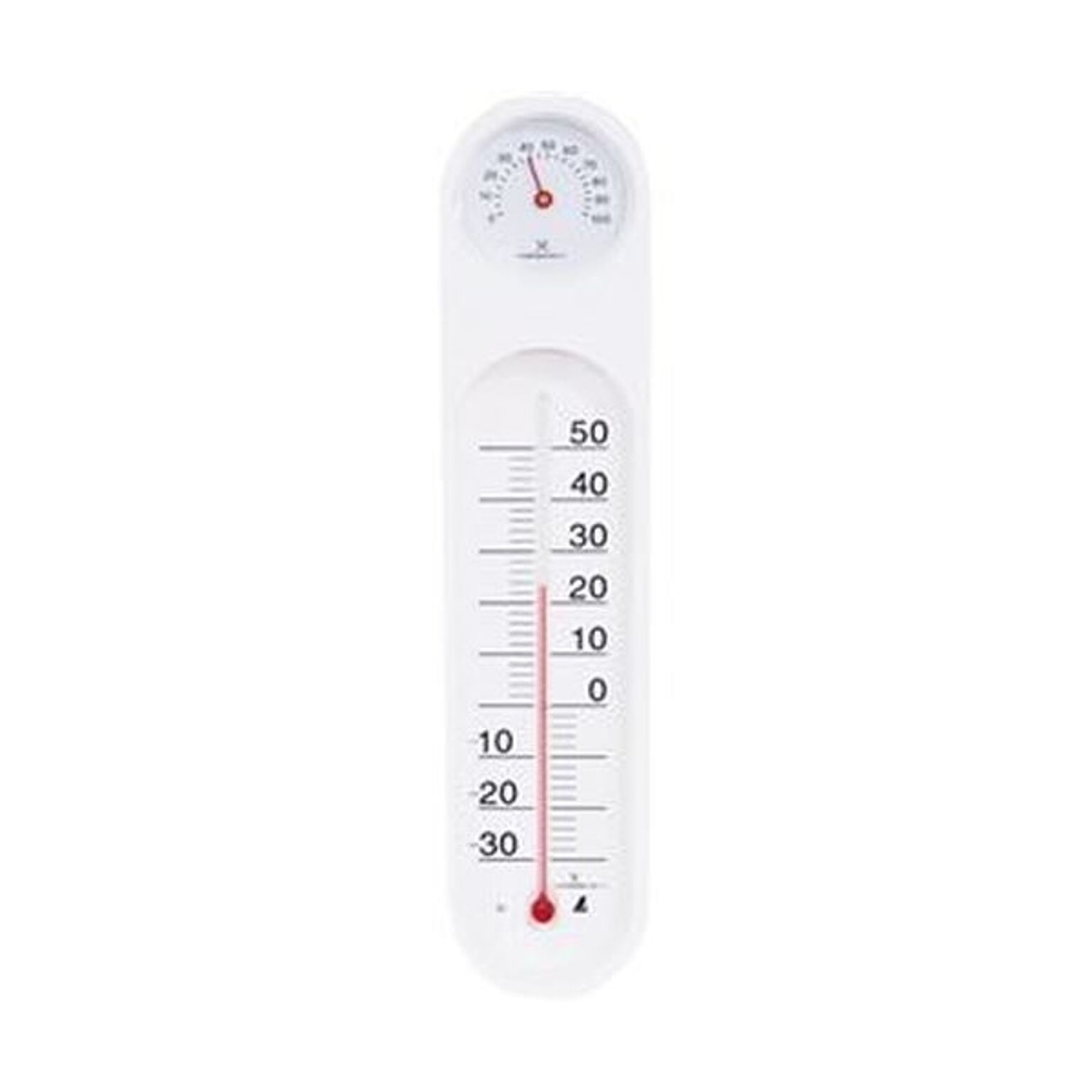 （まとめ）シンワ 温湿度計 PCオーバル48927 1個【×10セット】