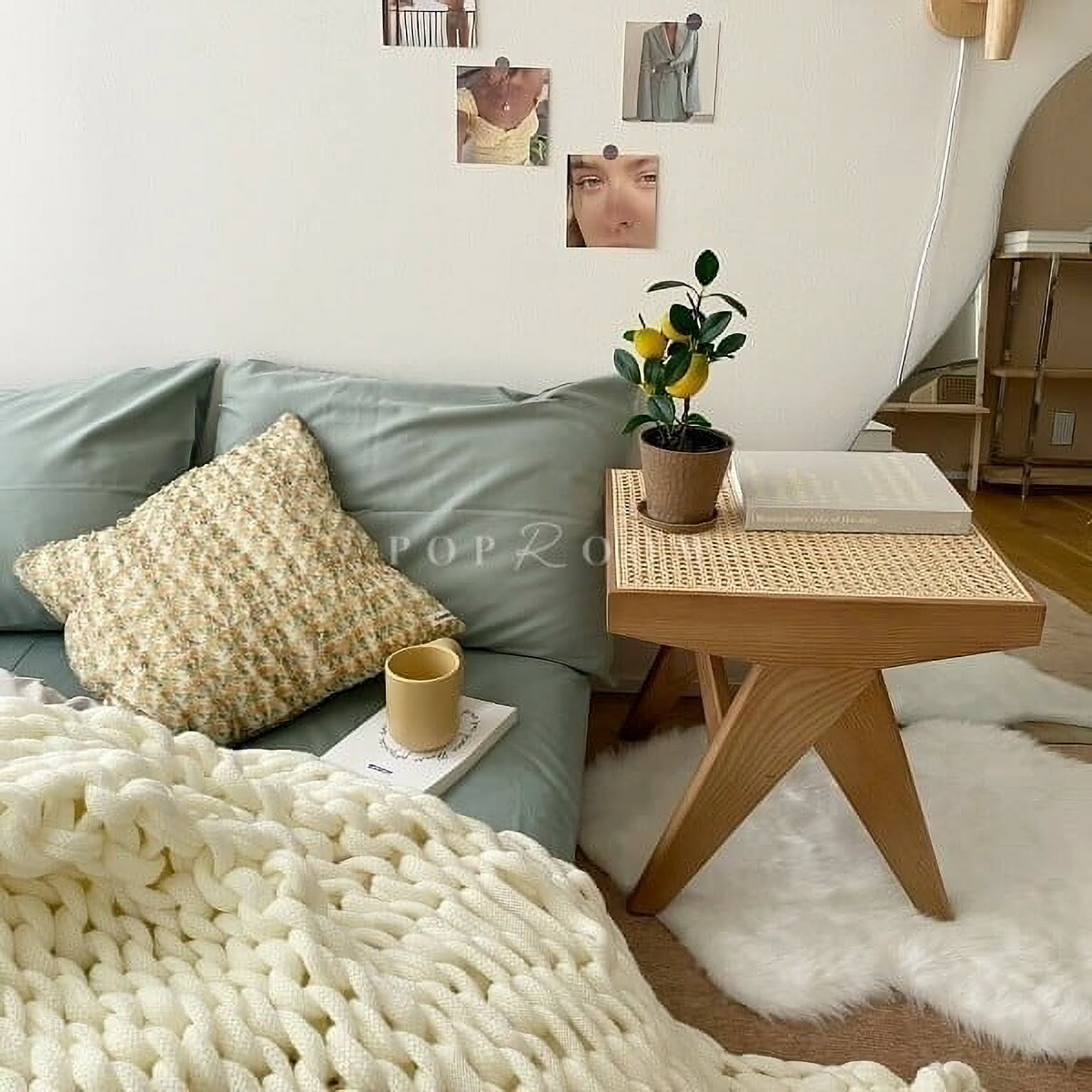 poproom 円形テーブル 【公式通販】