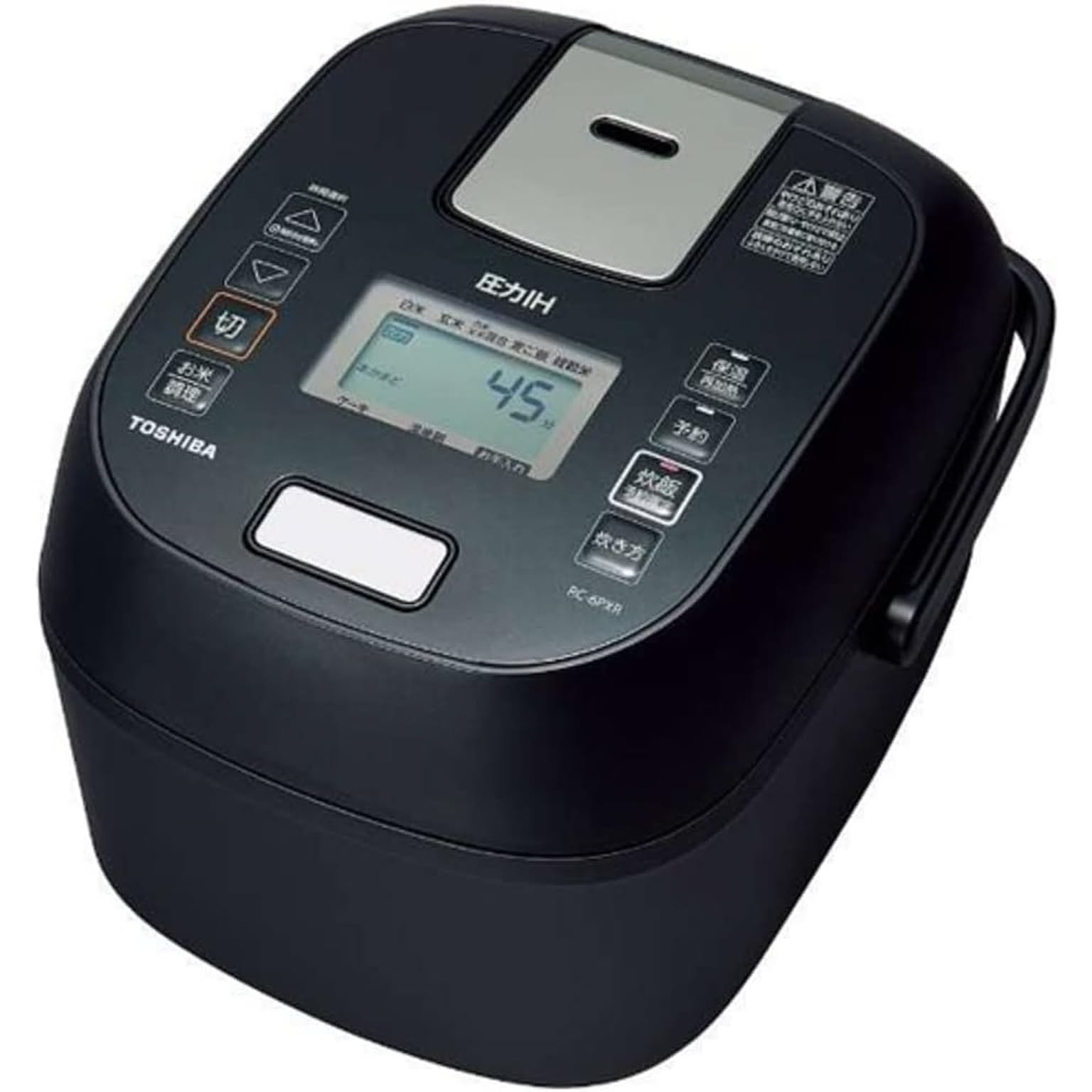 TOSHIBA(東芝) RC-6PXR-K(ブラック) 炎匠炊き 圧力IHジャー炊飯器 3.5合