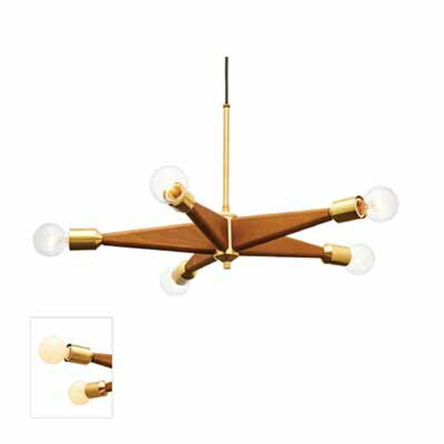 INTERFORM インターフォルム Lindenhurst リンデンハースト ペンダントライト (白熱球付属) LT-3407 LT-3408 ペンダントランプ ダイニング照明 E26 60W×5