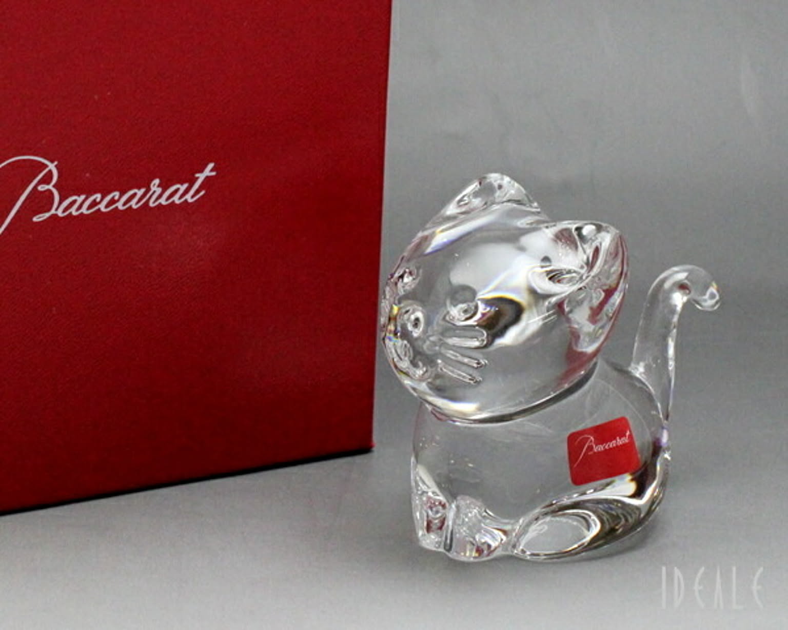 Baccarat バカラ フィギュア 2610-0097 スモールキャット - 通販