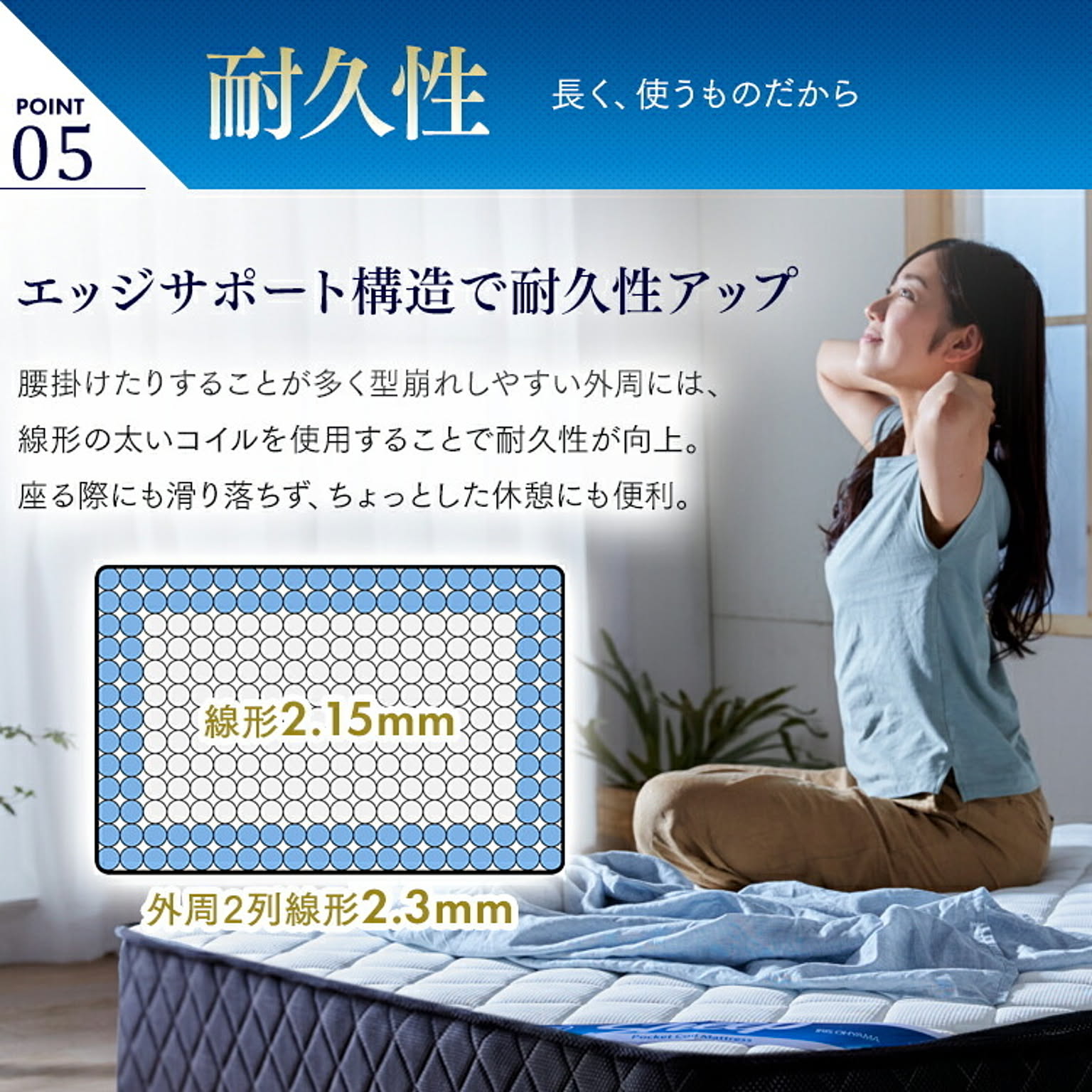 ポケットコイルマットレス
