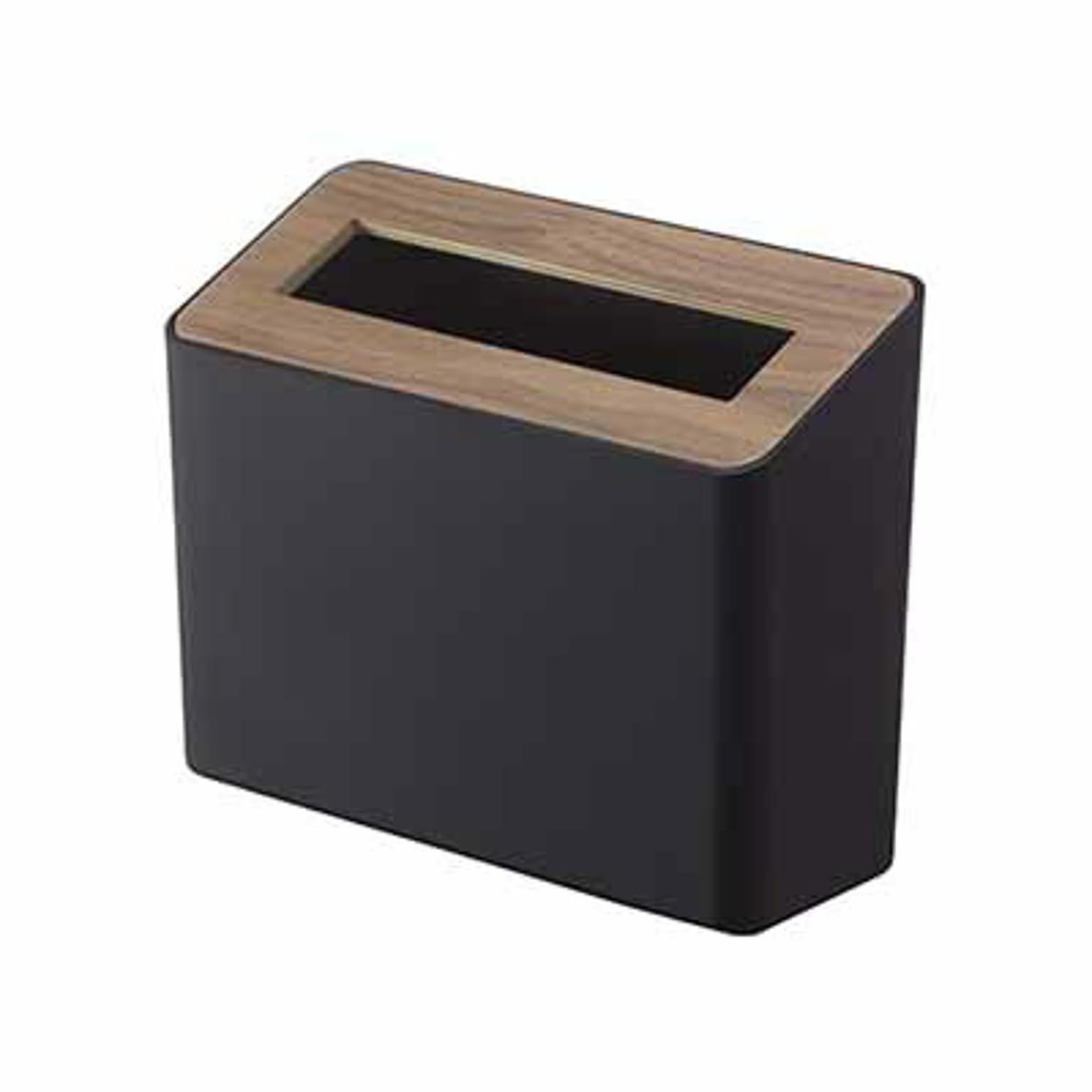 RIN リン(山崎実業) 蓋付き卓上ゴミ箱 Tabletop Wastebin with Lid ごみ箱 フタ付き 洗面 サニタリー メイク デスク周り スリム 薄型