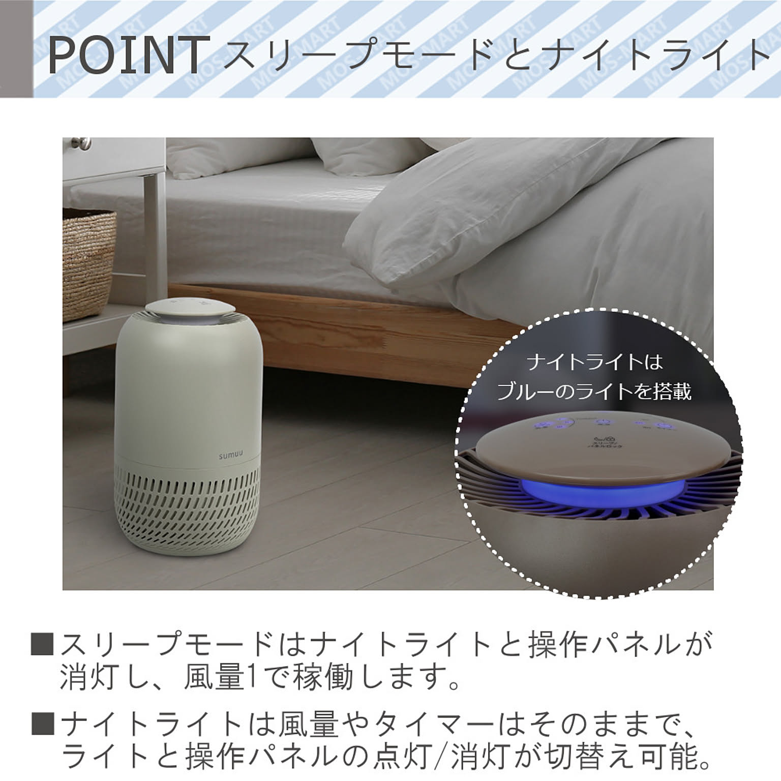 ムロオカオリジナル UKIRE sumuu 空気清浄機 2台セット マクロス MEH