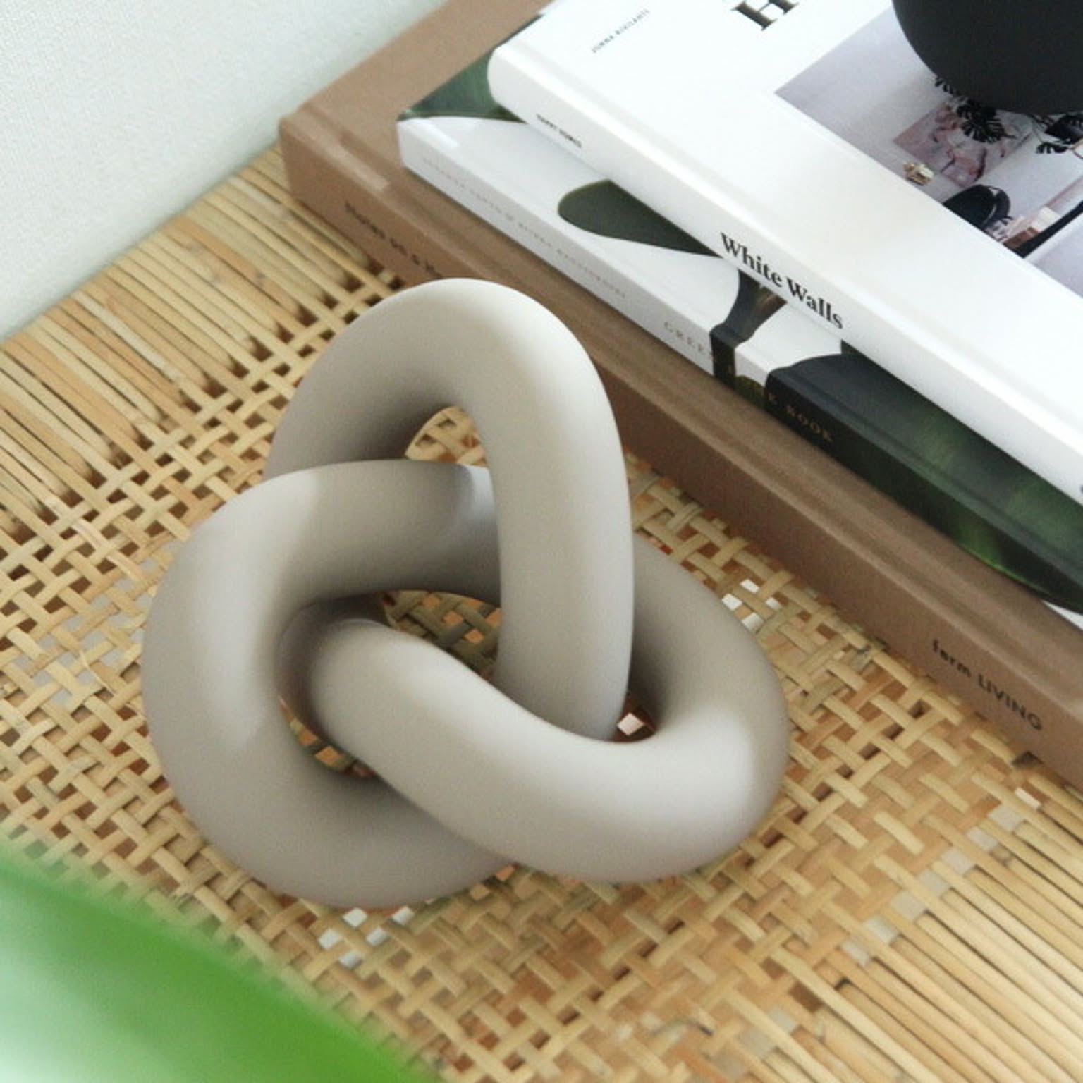 Cooee Design (クーイーデザイン) Knot Table (ノットテーブル) Large ブラック/サンド