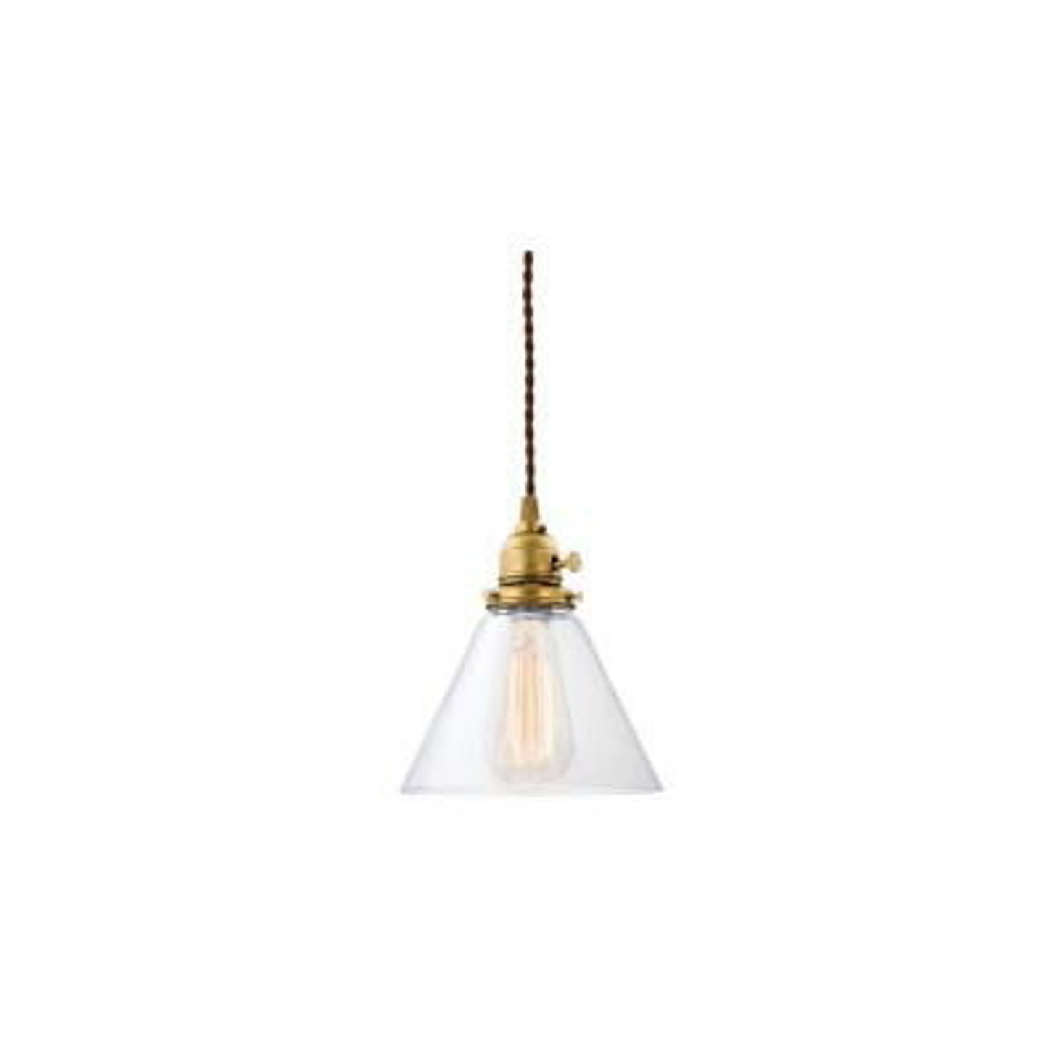 Jam trans-pendant ジャムトランスペンダント(電球なし) AW-0417Z 天井照明 ペンダントライト 真鍮 ガラスシェード シンプル アンティーク