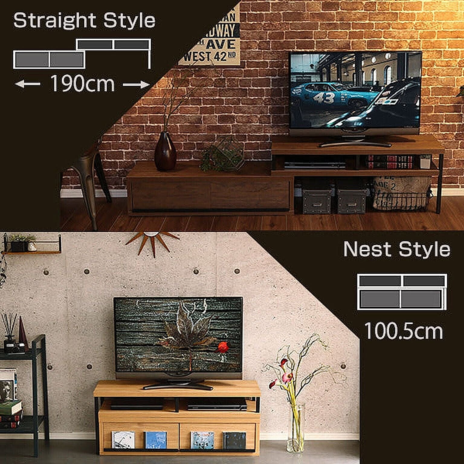 ロータイプテレビ台