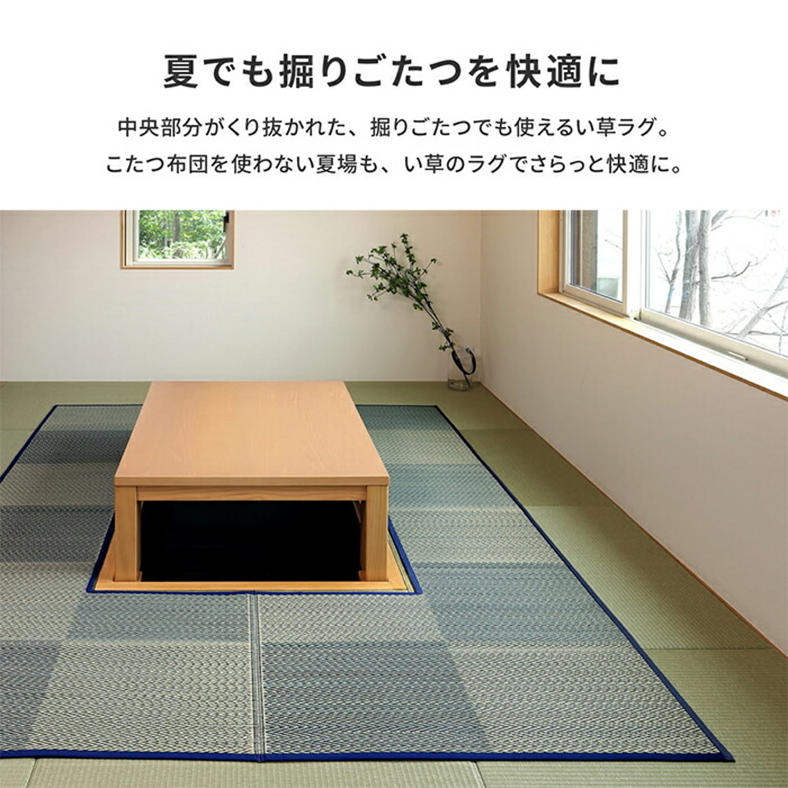 ござ・い草ラグ