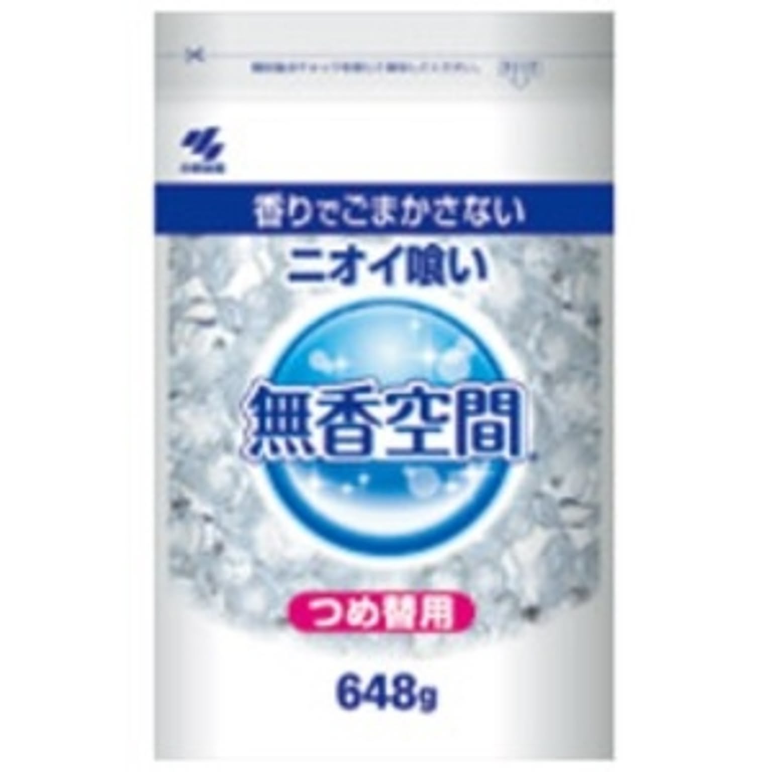 （まとめ）小林製薬 消臭剤 無香空間 特大 詰め替えパウチ 648g×40セット