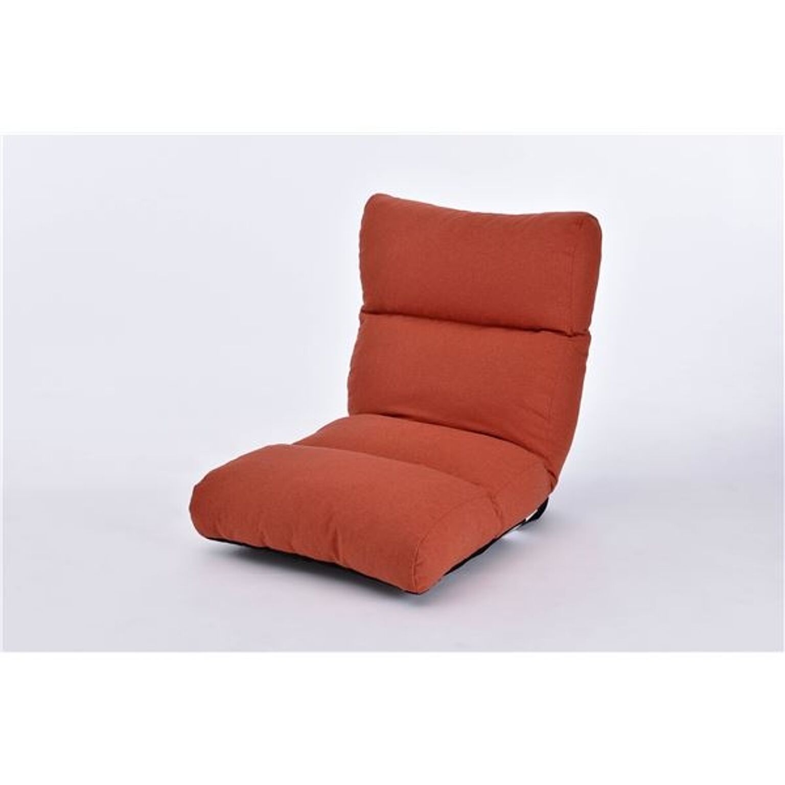 ふかふか座椅子 リクライニング ソファー 【ウォームレッド】 日本製 『KABUL-LT』【代引不可】