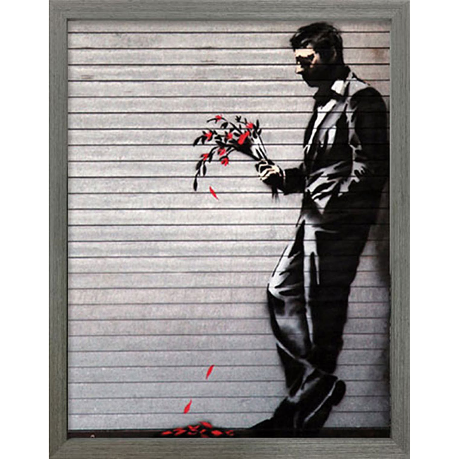 バンクシー Banksy ポスター アートパネル 絵画 インテリア アートポスター 壁掛け アートフレーム タペストリー プリントポスター デザイナー おしゃれ シンプル モダン IBA-61734