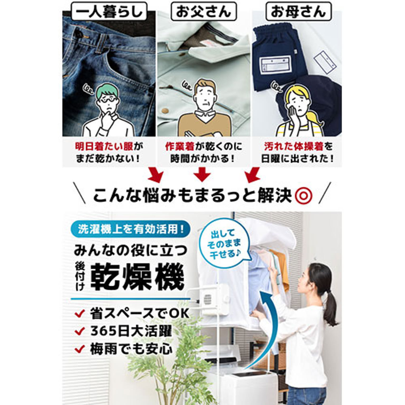 衣類乾燥機