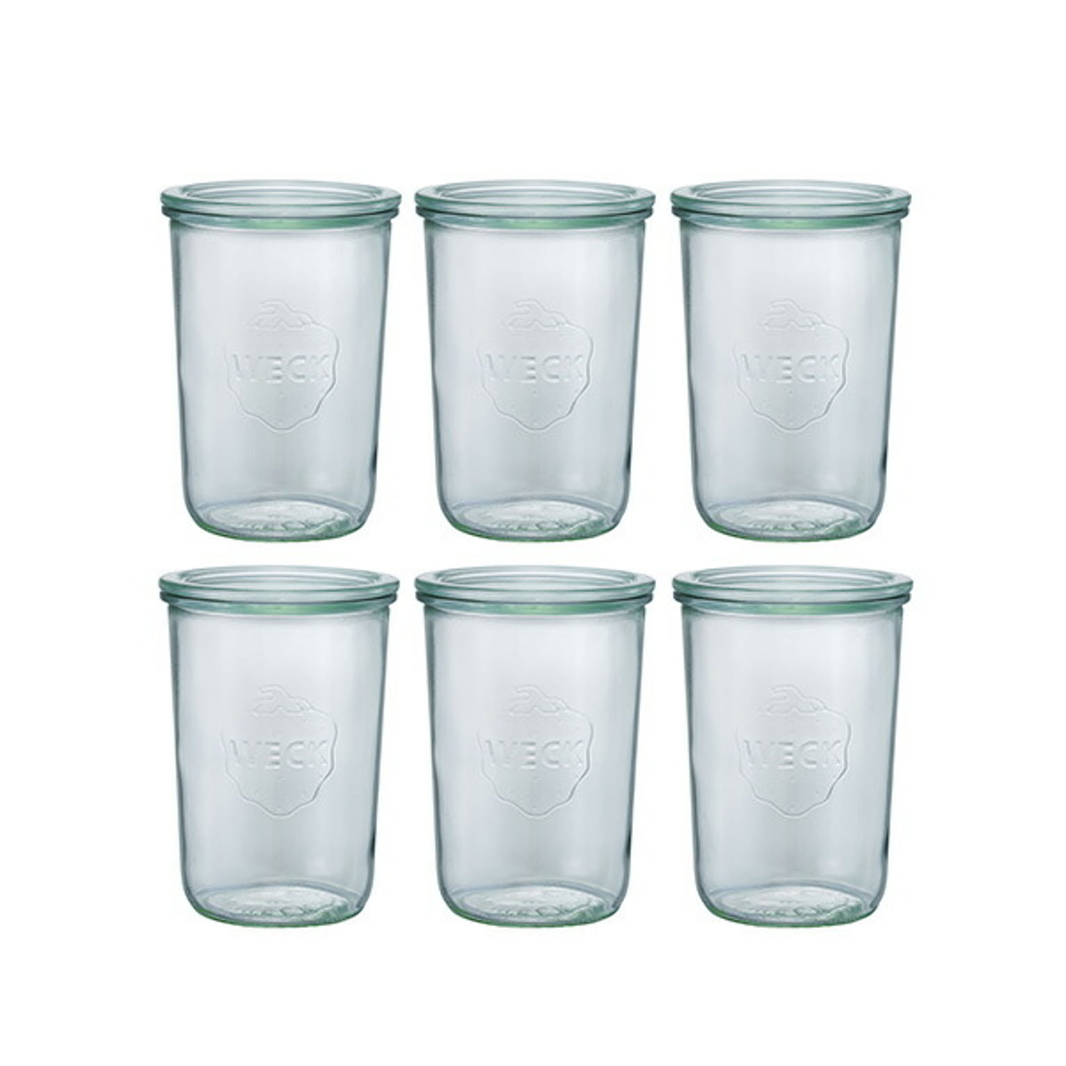 モールドシェイプ 750ml 6個セット WECK マークスインターナショナル WE-743