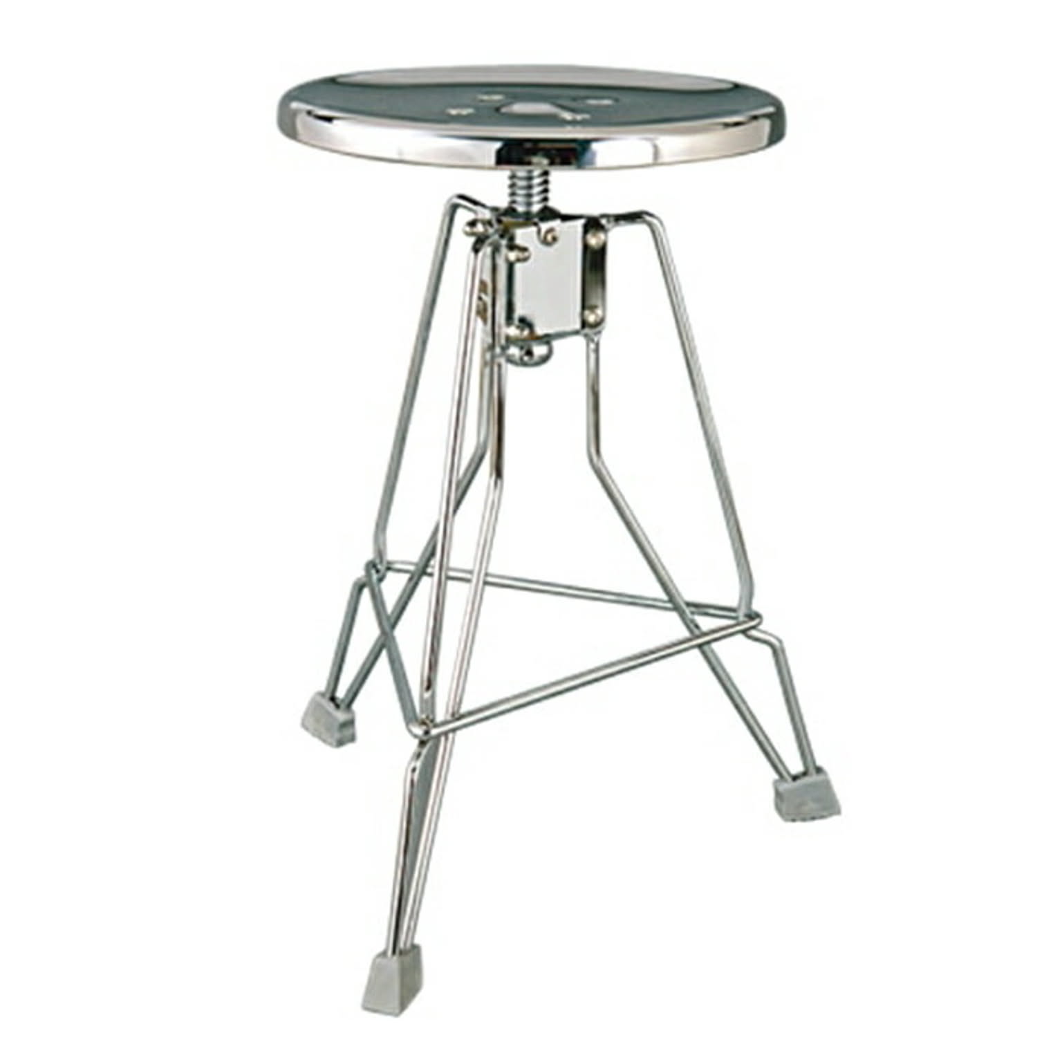 スツール 組立式 STOOL CLIPPER 2 CHROME 幅385x奥行350x高さ440〜480mm ダルトン