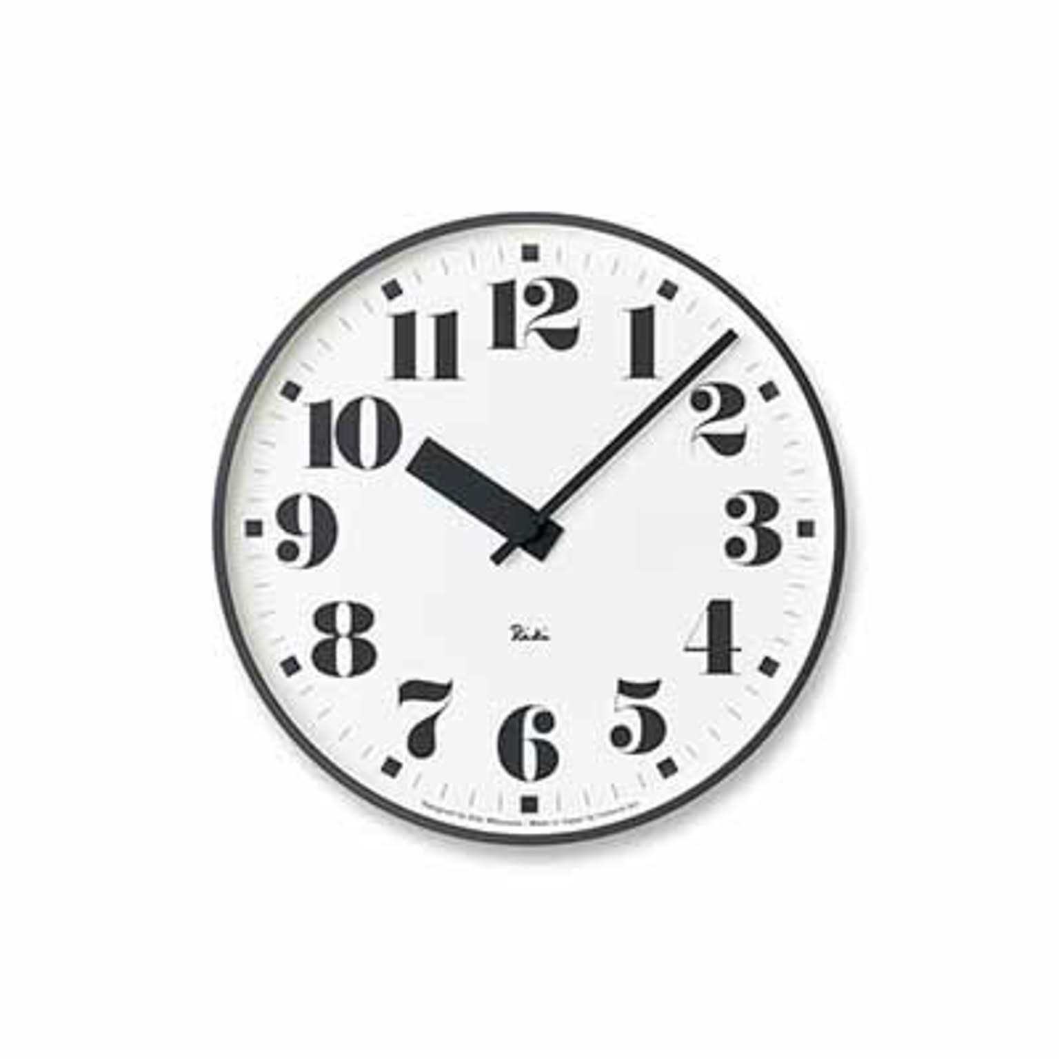Lemnos レムノス RIKI PUBLIC CLOCK リキ パブリック クロック WR17-06/WR17-07/WR17-08/WR22-07 掛時計 掛け時計 ウォールクロック 壁掛け時計