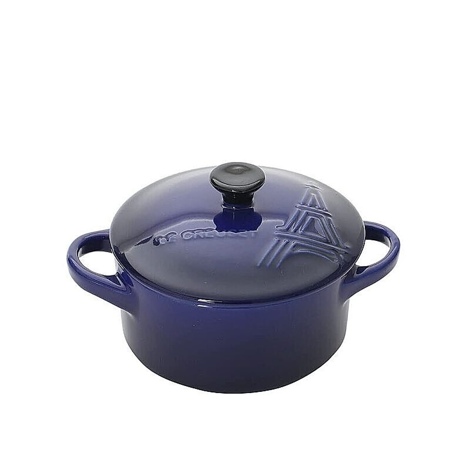 ルクルーゼ(ル・クルーゼ) ミニココット 10cm エッフェルタワーレリーフ(つまみブラック) Le Creuset - 通販 |  家具とインテリアの通販【RoomClipショッピング】