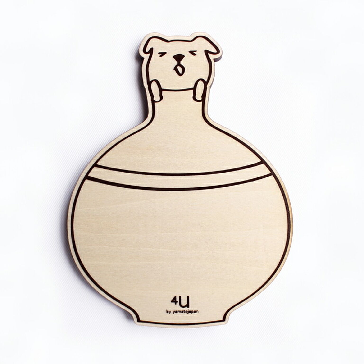 コースター 木製 北欧 日本製 corster vase animals ウサギ ネコ クマ イヌ 木 新築祝い お祝い 誕生日 ギフト