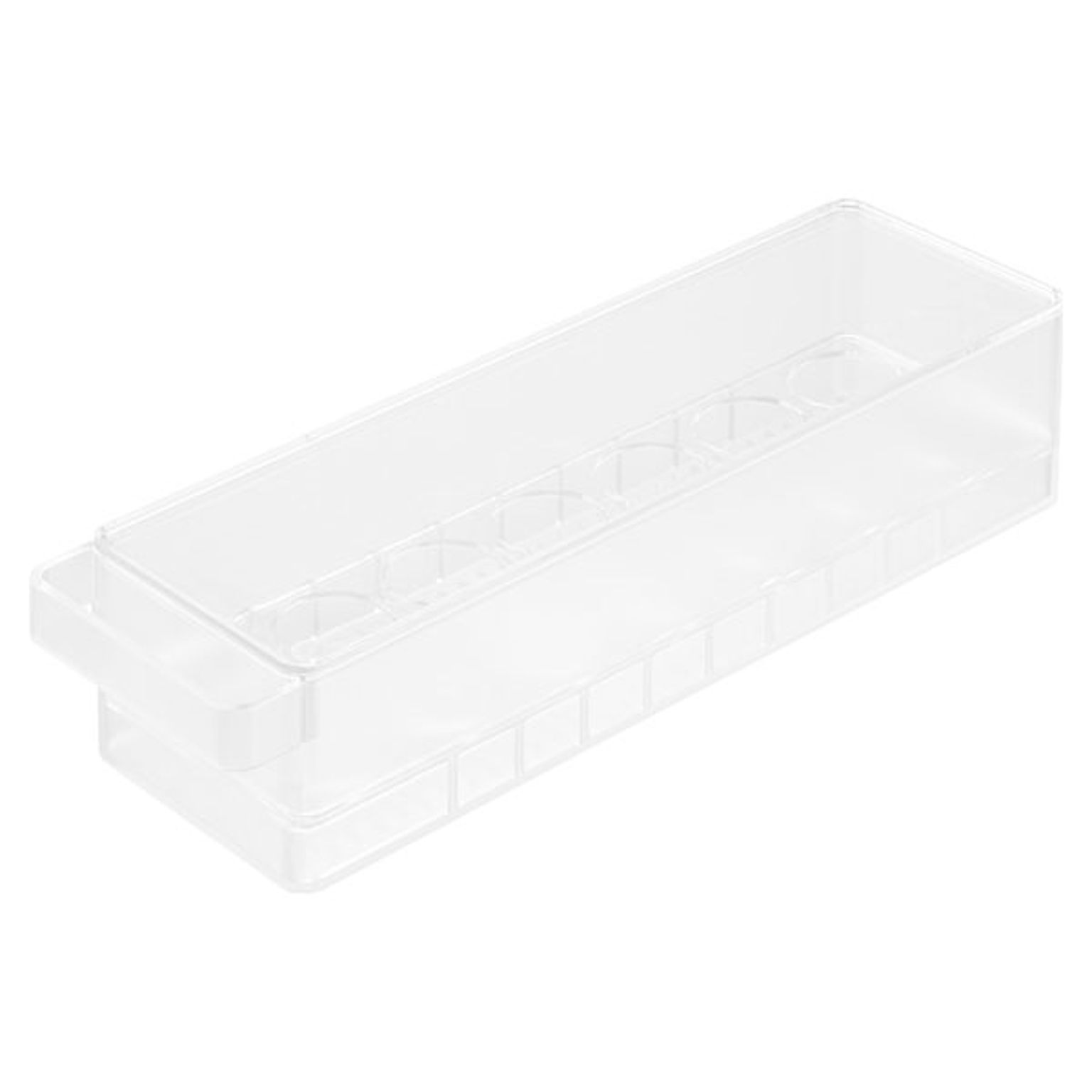 tower タワー (山崎実業) 冷蔵庫中蓋付き卵ケース Refrigerator Egg Case with Inner Lid 冷蔵庫内収納 キッチン トレー ケース コンテナ 整理整頓
