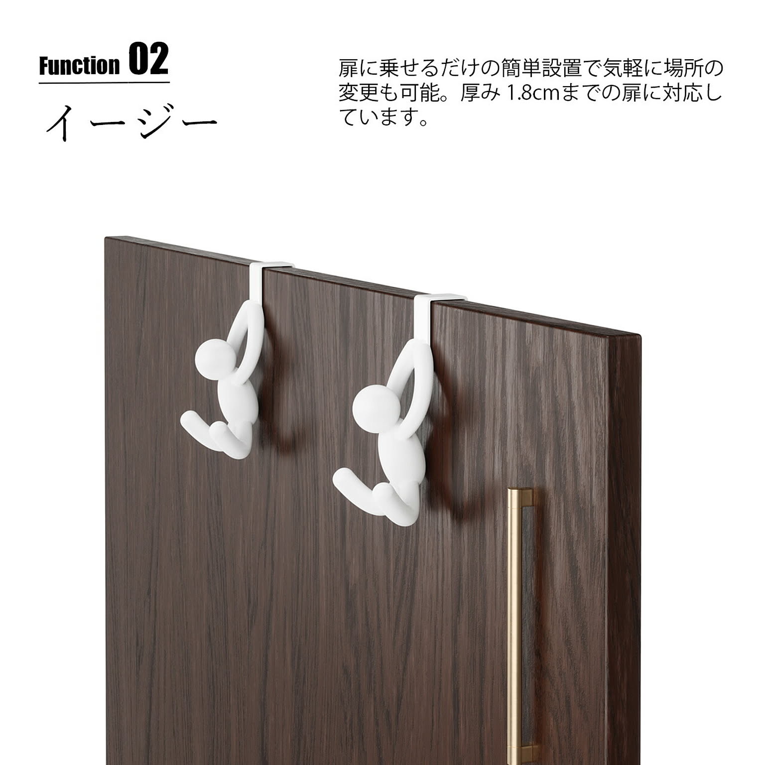 壁掛けフック・壁掛け金具