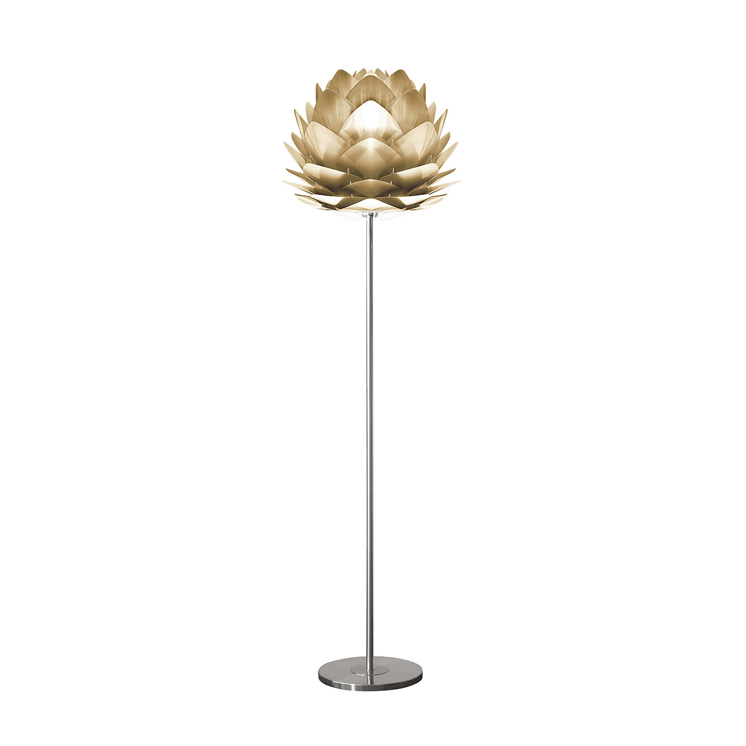 UMAGE Silvia Brushed Brass フロアライト ウメイ 北欧 デンマーク