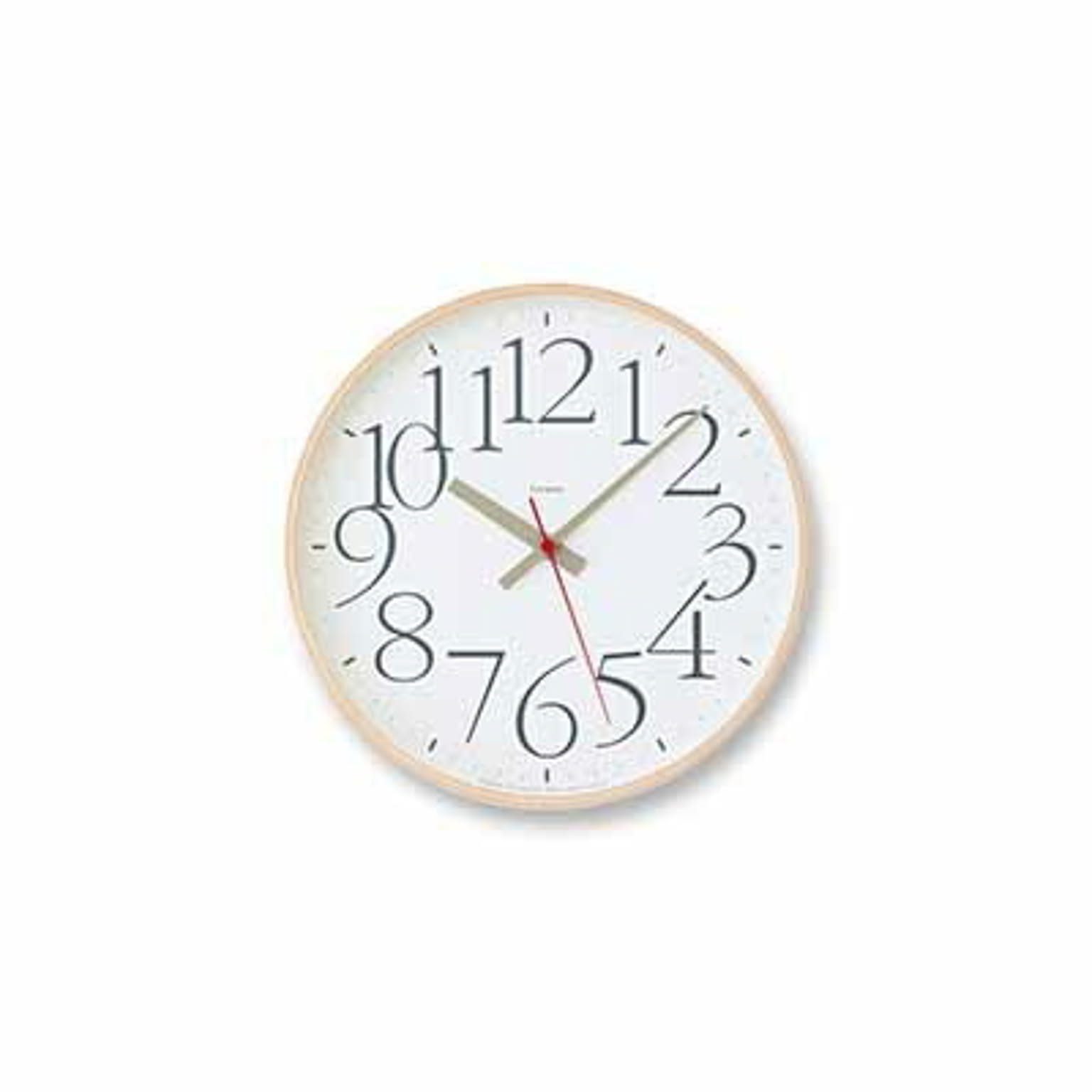 Lemnos レムノス CASA AY clock RC エーワイ クロック アールシー AY14-10 電波時計 掛け時計 スイープセコンド デザイン時計