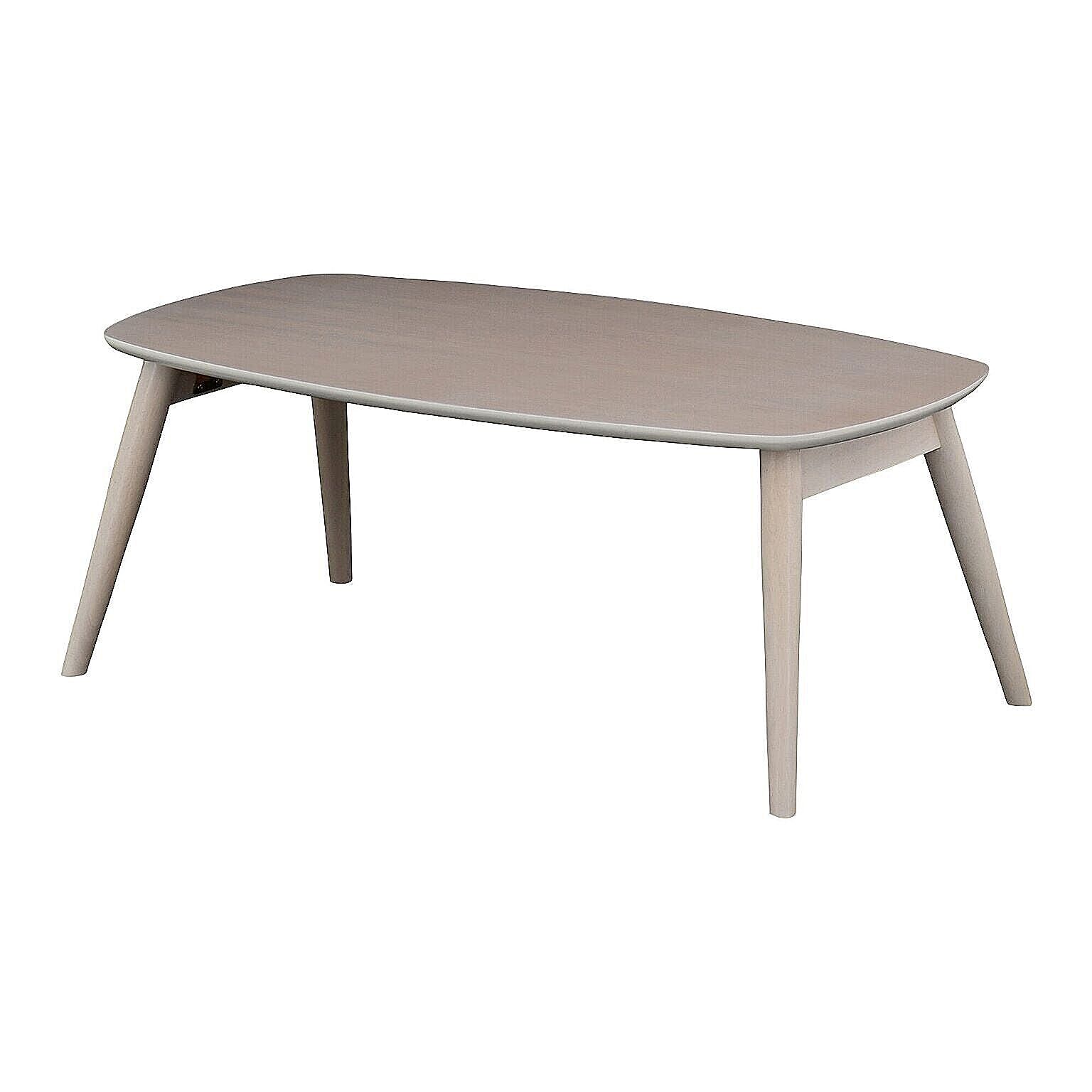 販売終了　Sereno（セレノ）ローテーブル リビングテーブル（折り畳み式・90cm幅）