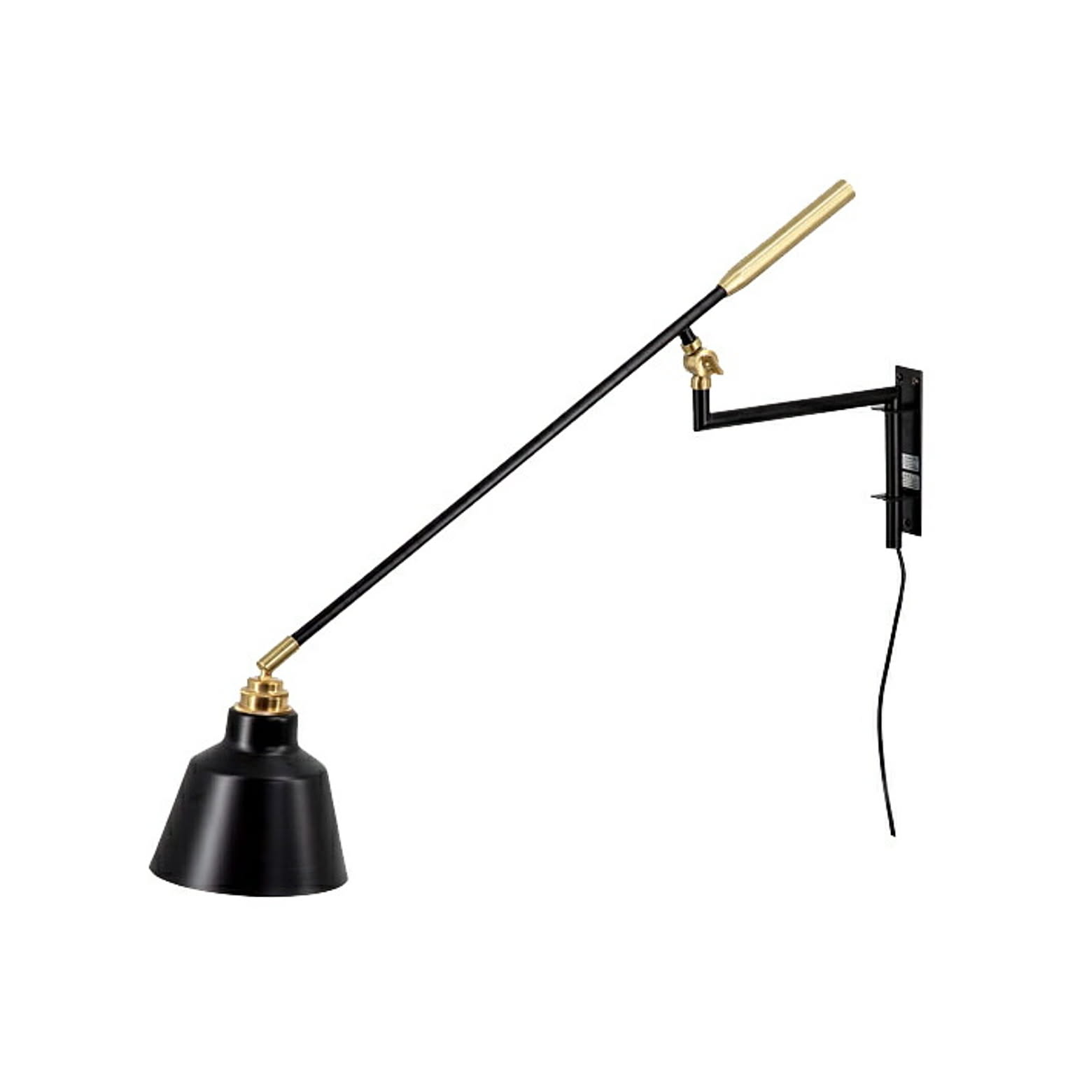 照明 LED電球 リモコン付 デックス コラット 1灯 アームウォールライト 幅868x奥行160x高さ300mm TIC