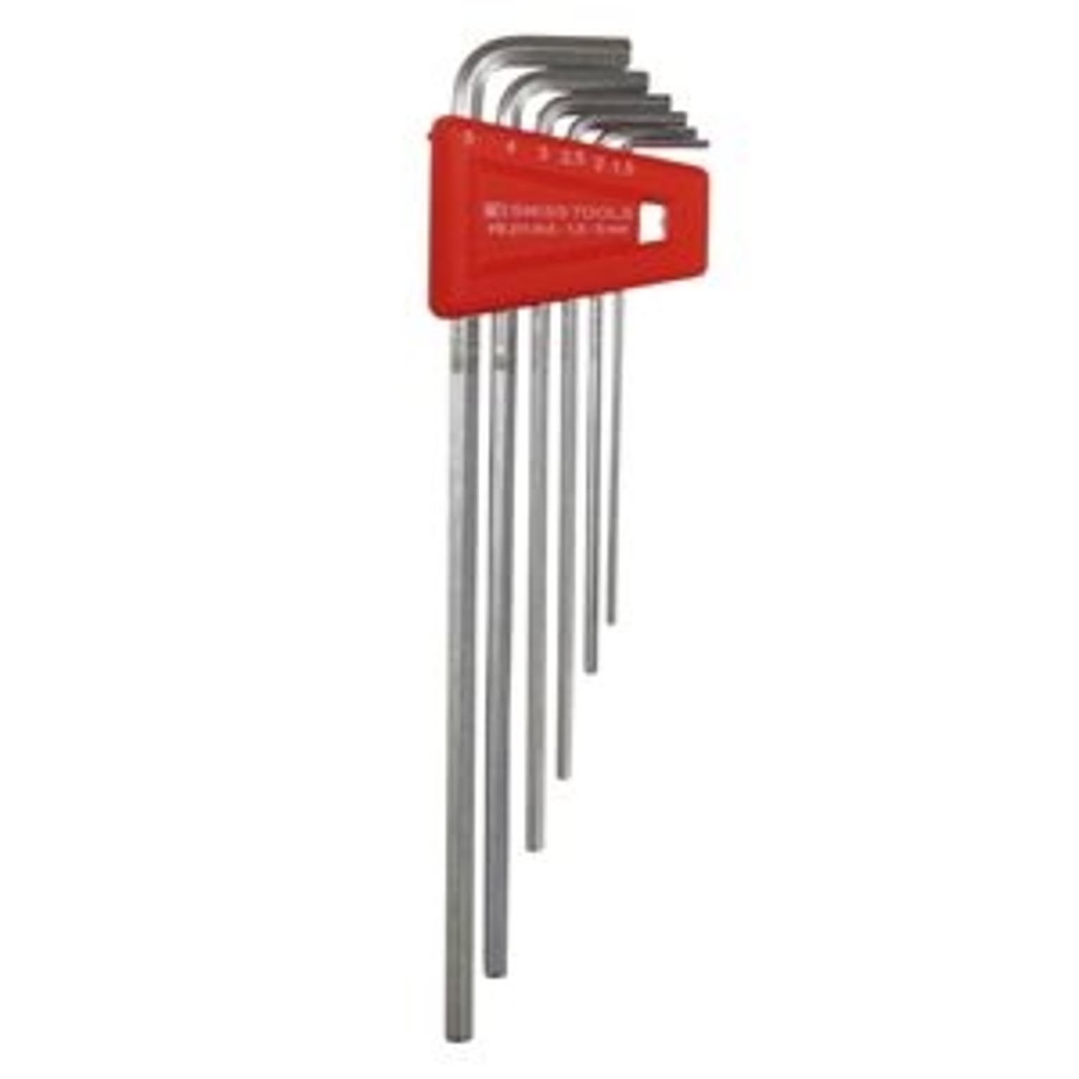 PB SWISS TOOLS 211H-5 ホルダー付六角棒レンチセット ロング（パックナシ）