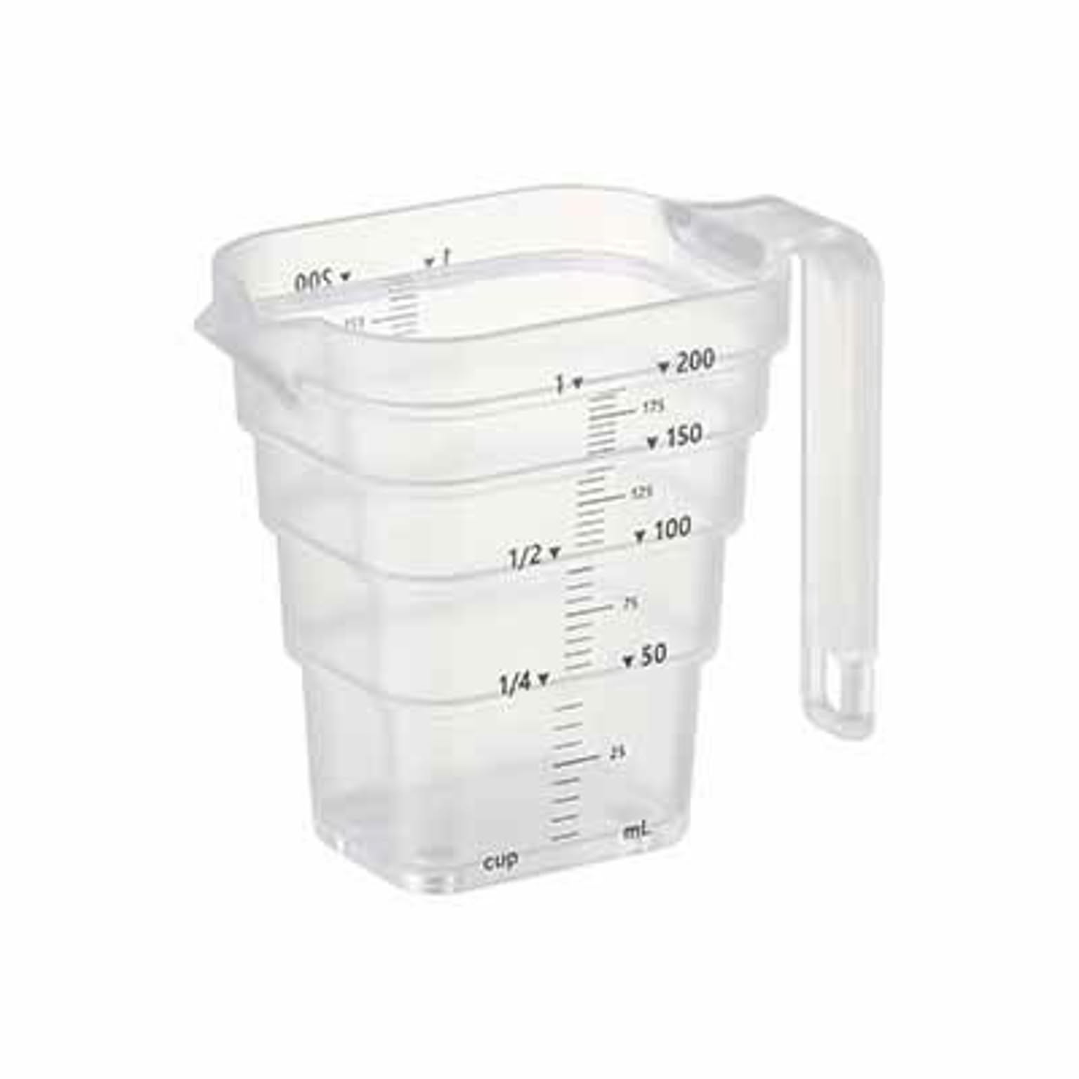tower タワー (山崎実業) マグネット段々計量カップ 200ml Magnetic Measuring Cup - Small 磁石式 メジャーカップ