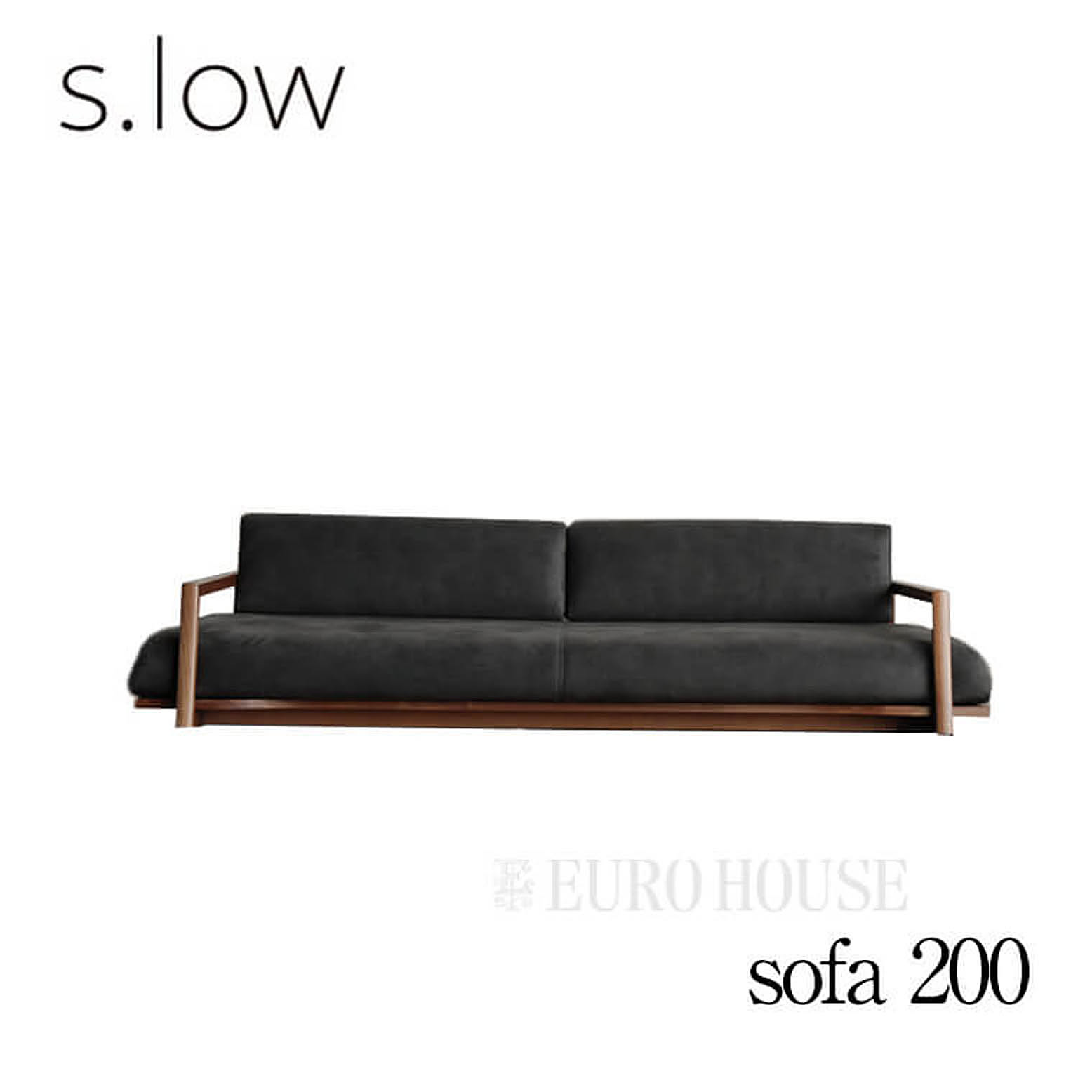 【送料無料】ソファ 3人掛け sofa 200 s.low エスロウ オーク リビング シンプル 国産 日本製 モリタインテリア 受注生産品