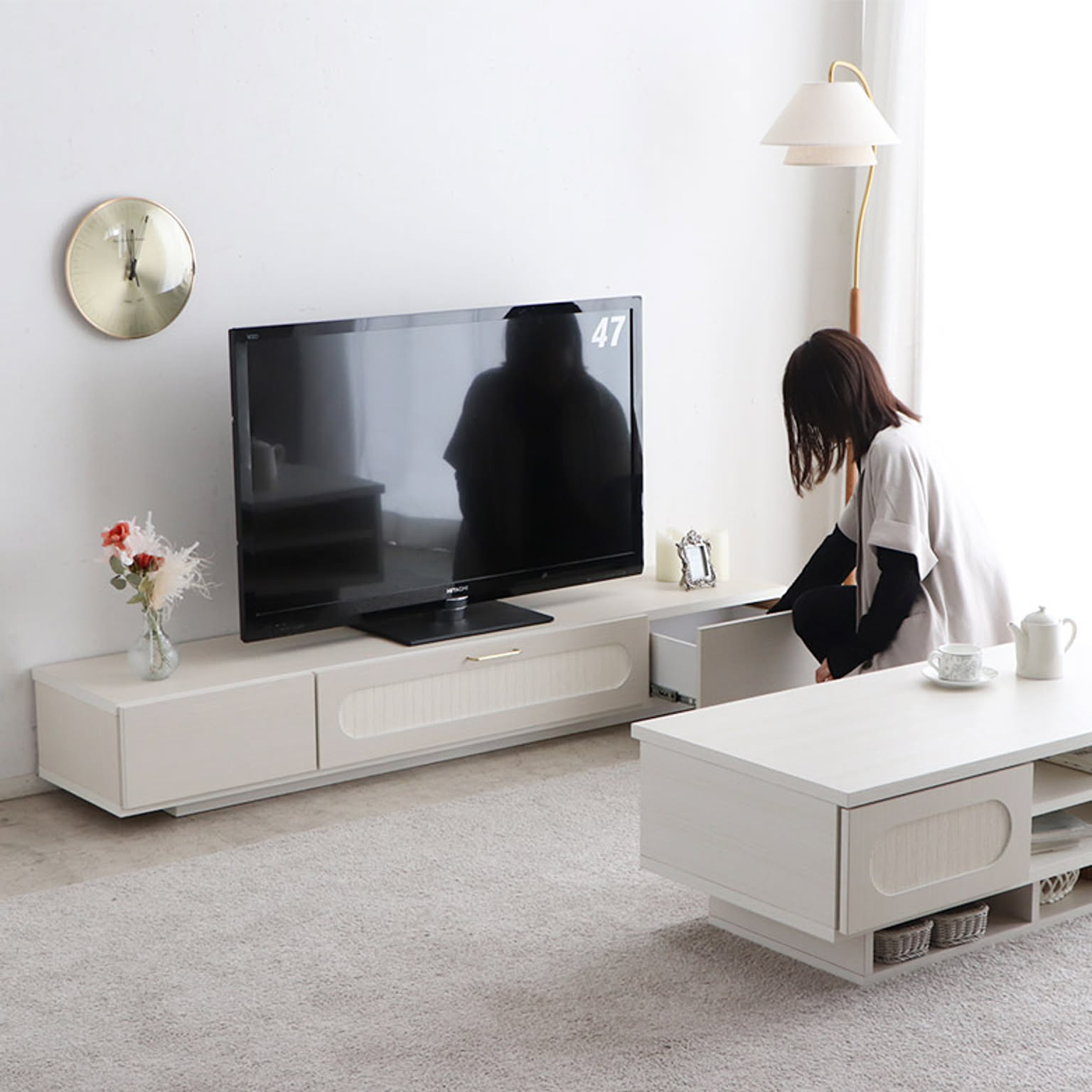 ロータイプテレビ台