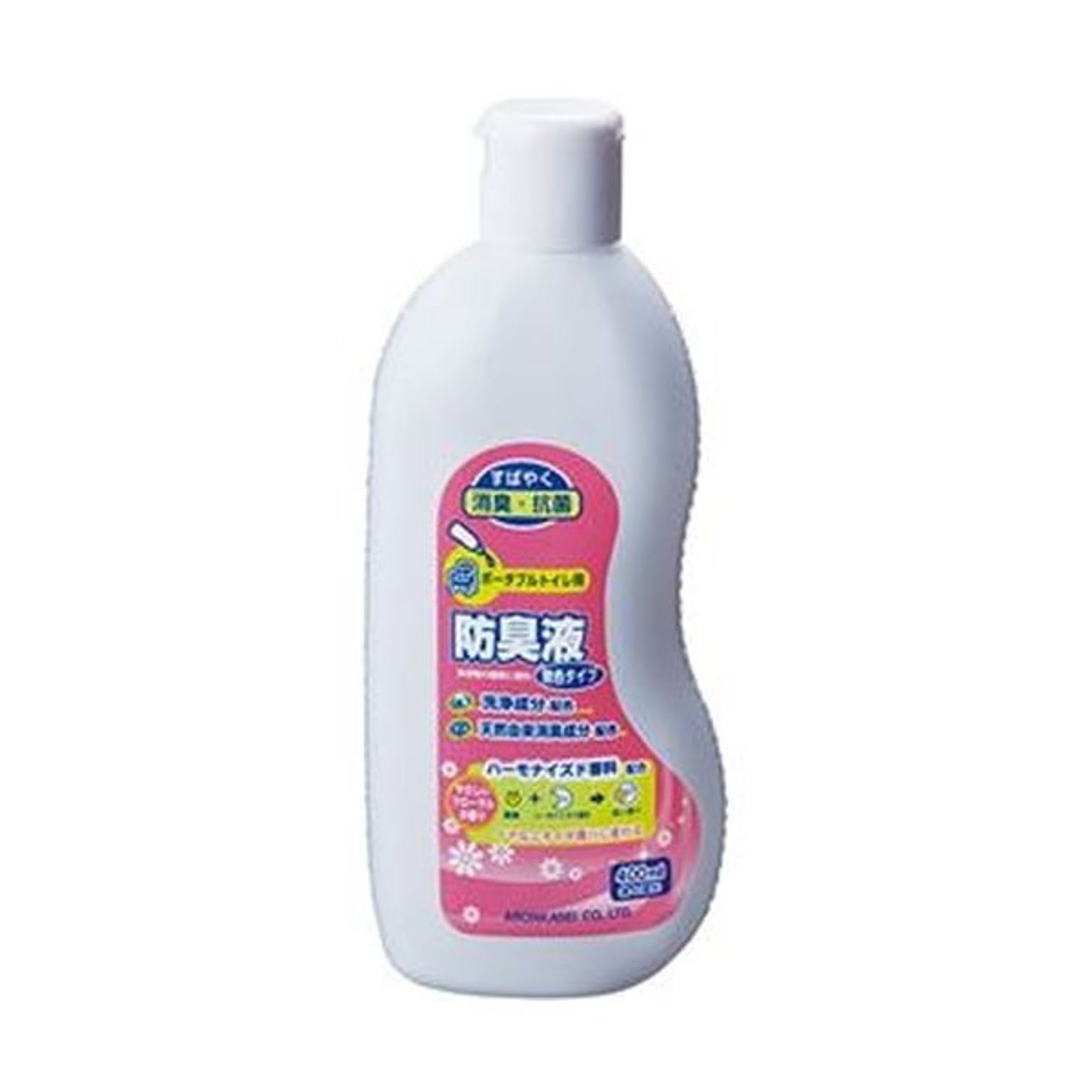 （まとめ）アロン化成 ポータブルトイレ用防臭液無色タイプ 400ml 533-207 1本【×10セット】