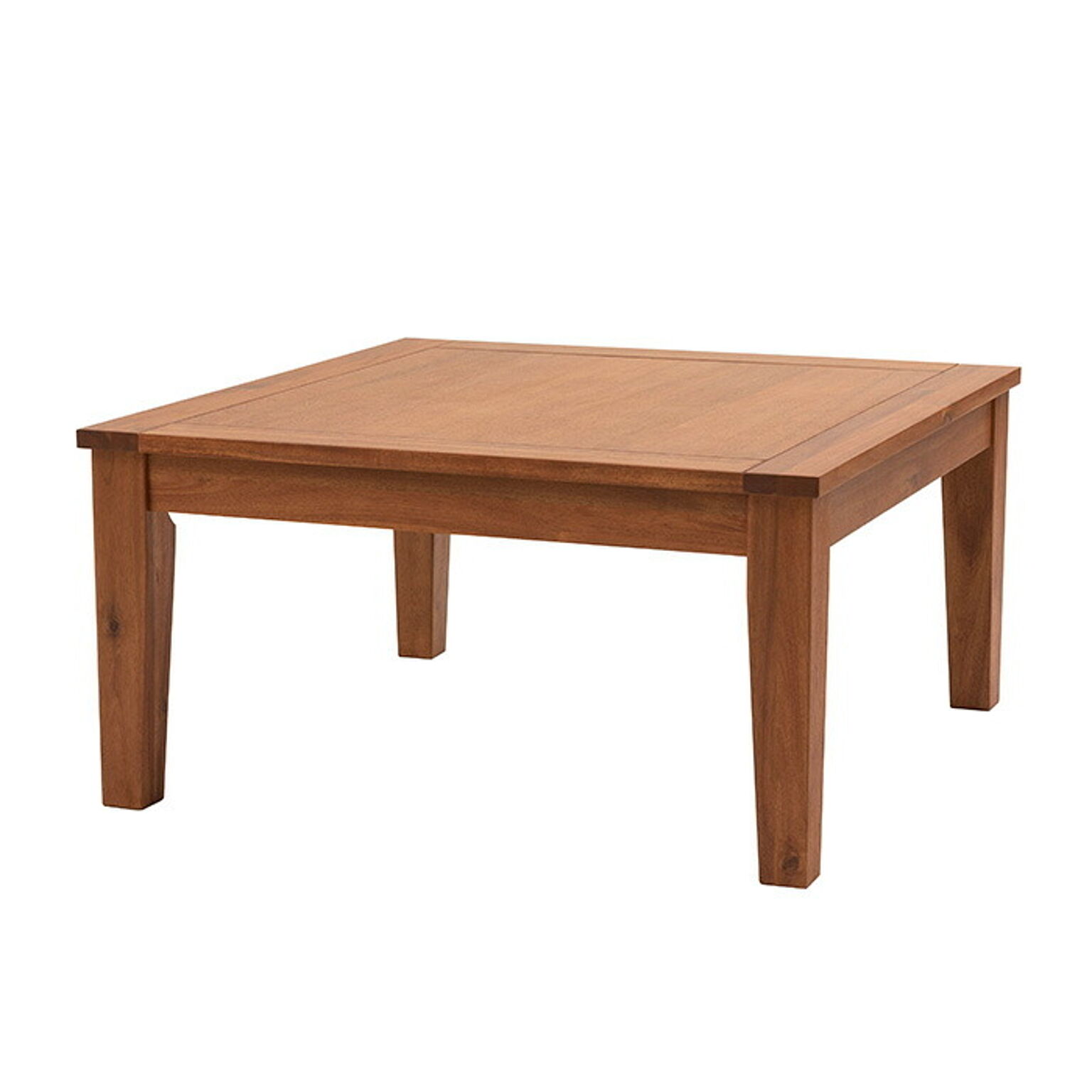 こたつ テーブル ロータイプ 正方形 スクエア 北欧 おしゃれ 75×75 天然木 アカシア 1人用 2人用 木製 リビング 正方形 東谷