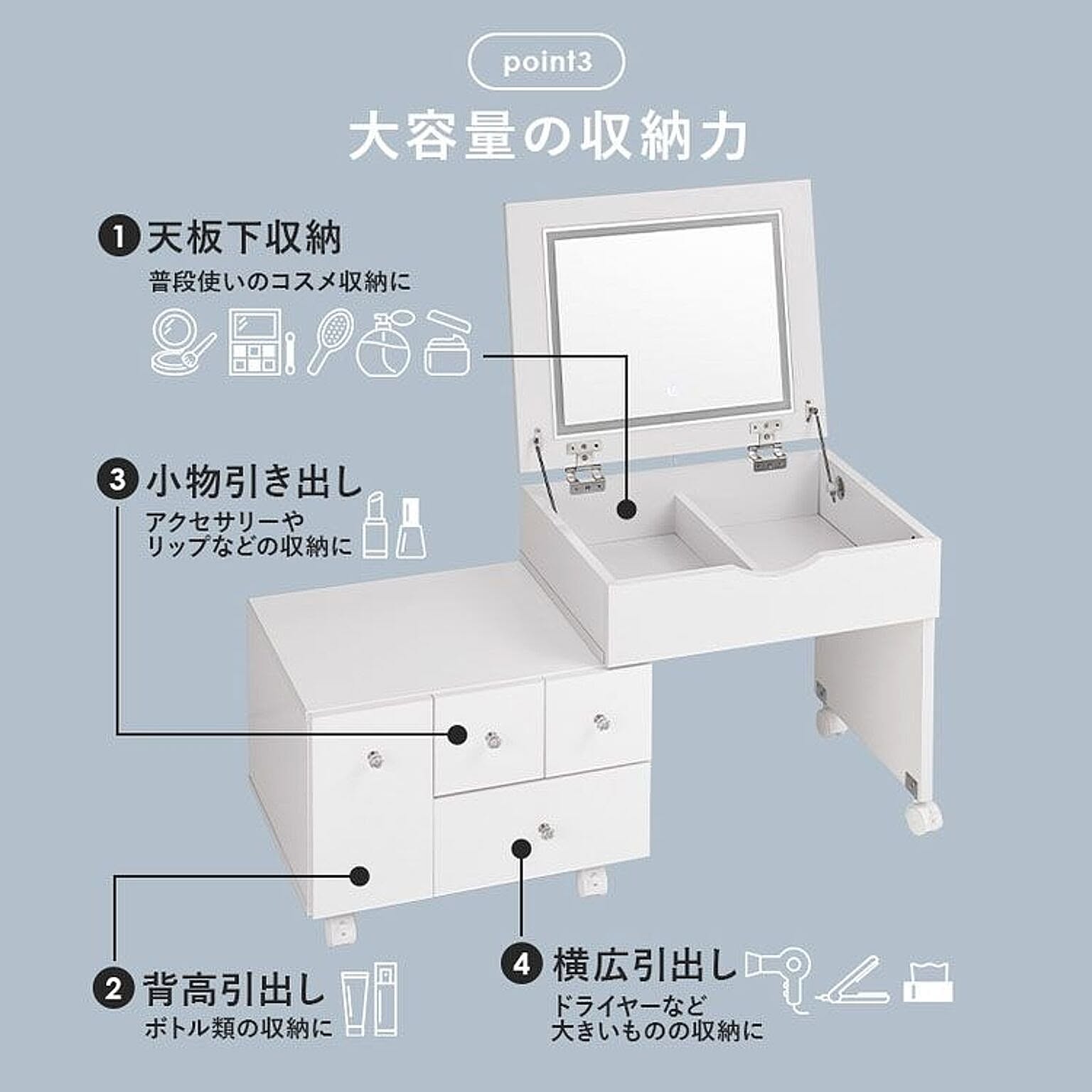 メイクボックス・コスメボックス