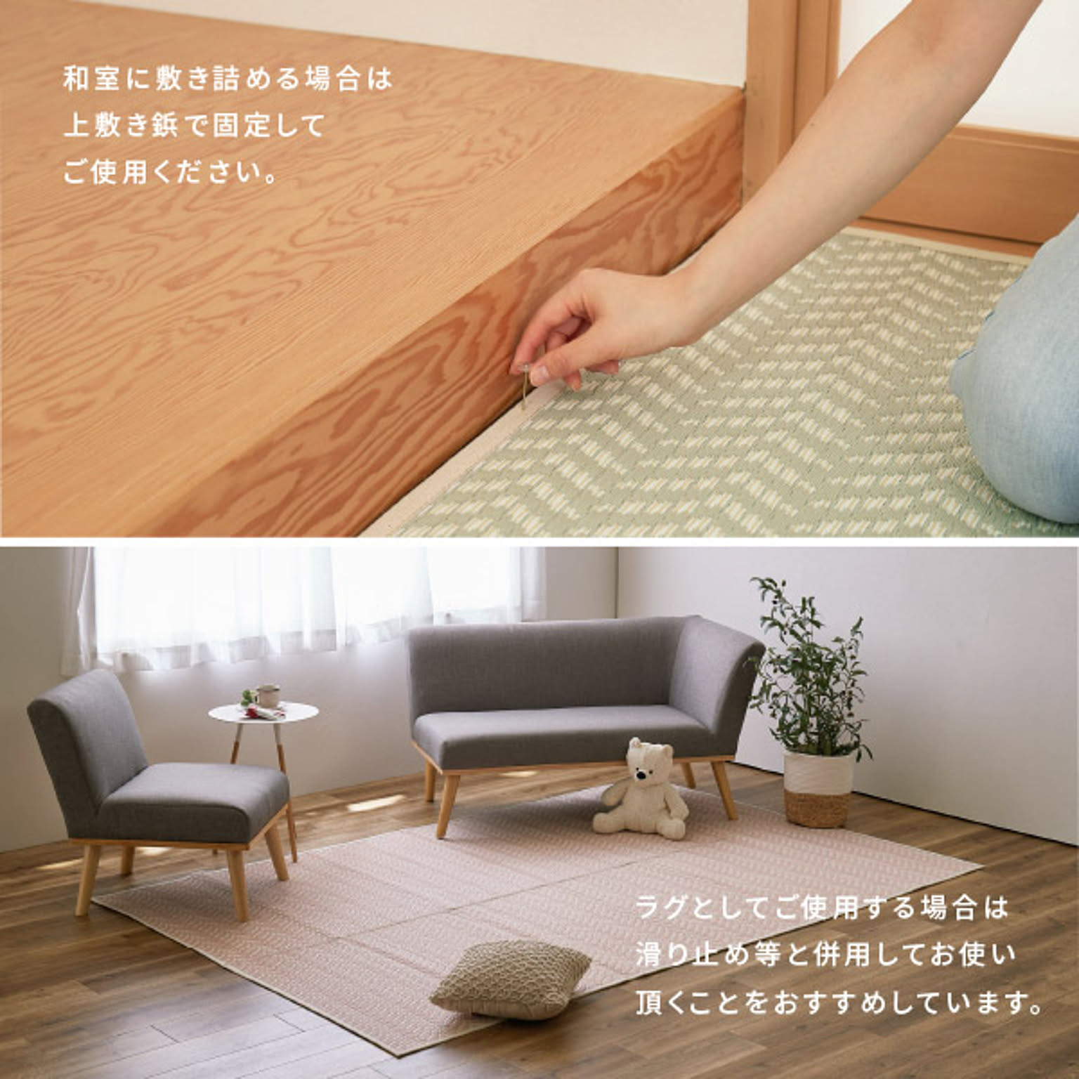 ござ・い草ラグ