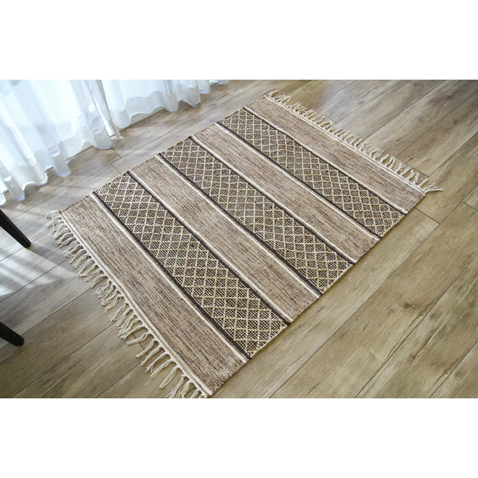 カプール コットンラグ India Cotton Rug 100×120cm