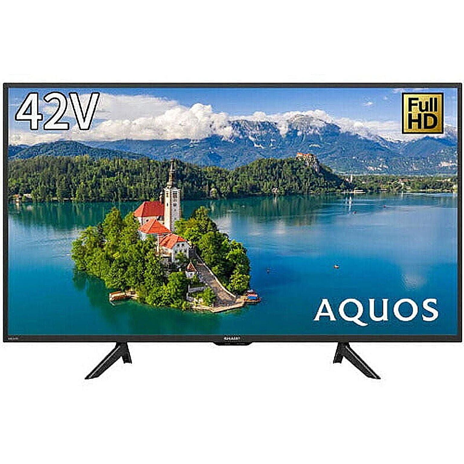 液晶テレビ AQUOS 42V型 フルハイビジョン シャープ 2T-C42BE1 管理No. 4974019125428