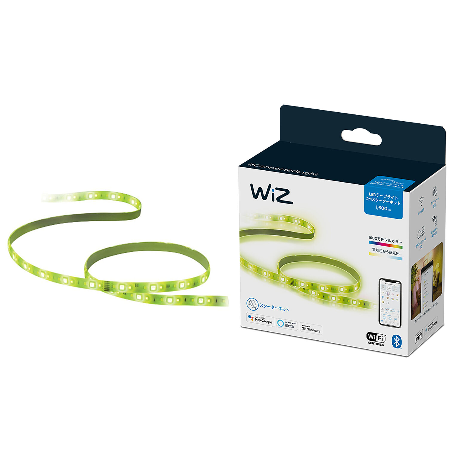 WiZ(ウィズ) LEDテープライト スマートライト