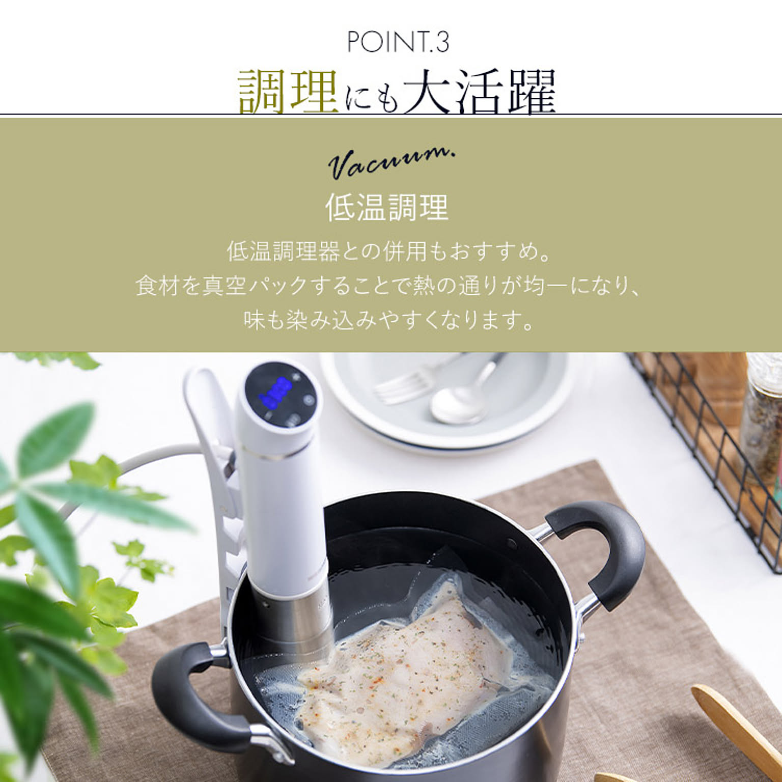 真空保温調理器