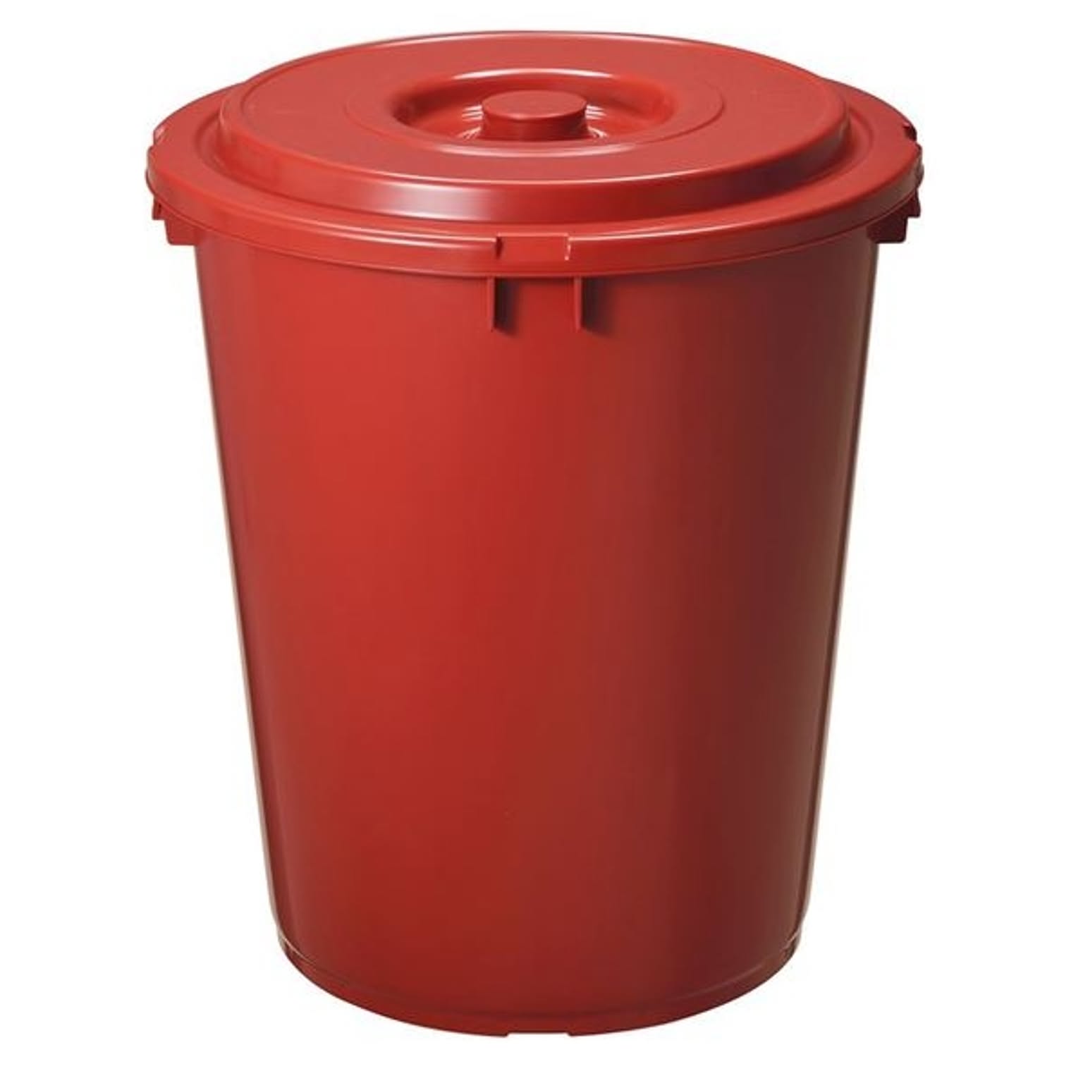 味噌樽/みそ保存容器 75型 プラスチック製 深型設計 上フタ・押しフタ/持ち手付き 『新輝合成』