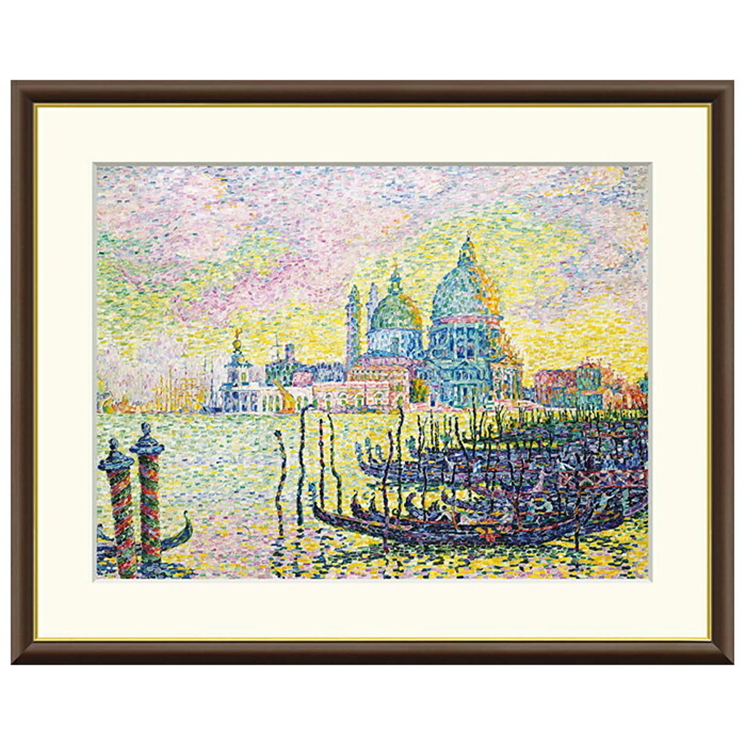 額絵 ヴェニスの大運河 ポール・シニャック 61x49.5cm 三幸 - 通販