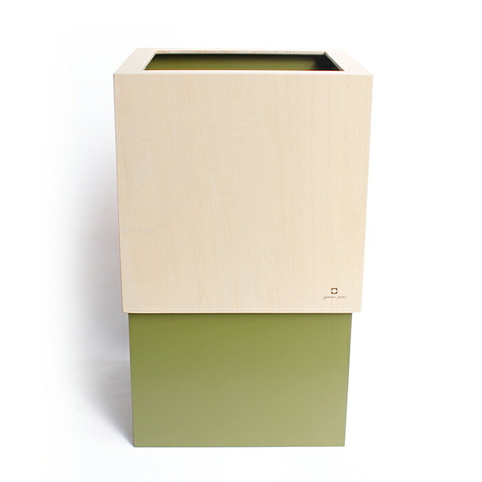 ゴミ箱 ダストボックス 北欧 ごみ箱 日本製 木製 4L 小さい シンプル ナチュラル 職人の手作り リビング W CUBE M ヤマト工芸