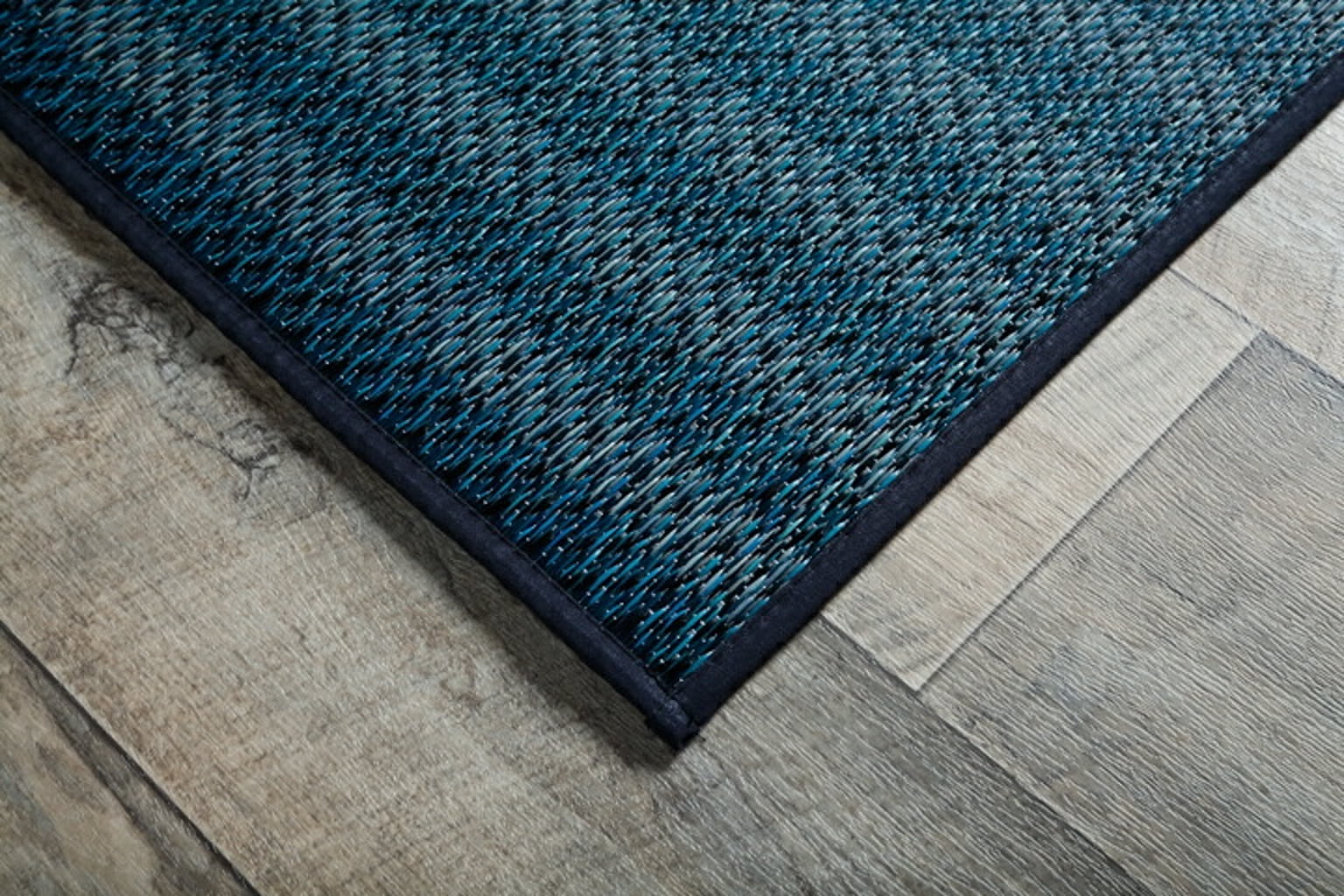 国産い草ラグ Fナール 約191×191cm ネイビー - 通販 | 家具と