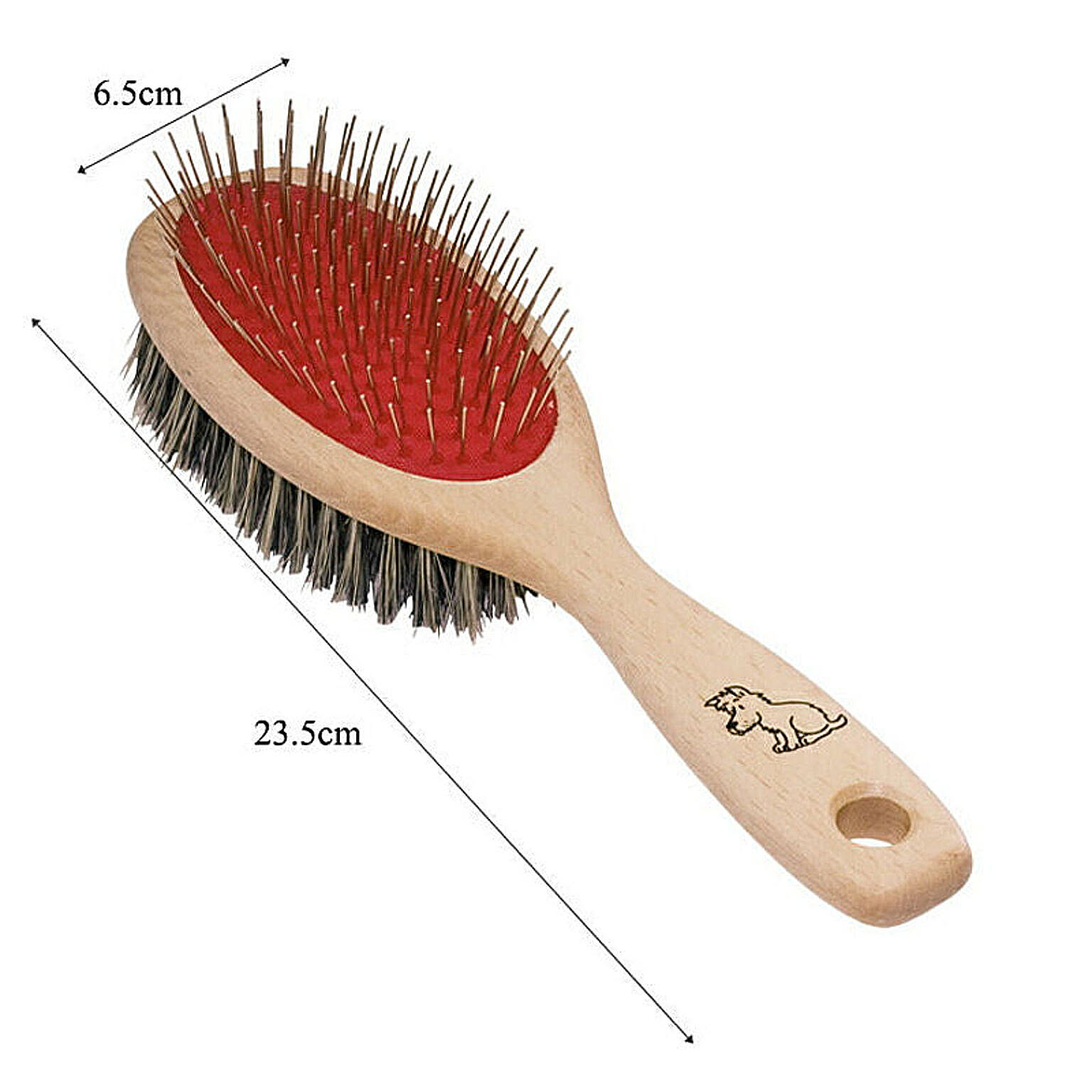 REDECKER ドッグブラシ（メタルピン×混合繊維） Dog Brush, Fibre / Union 通販 家具とインテリア