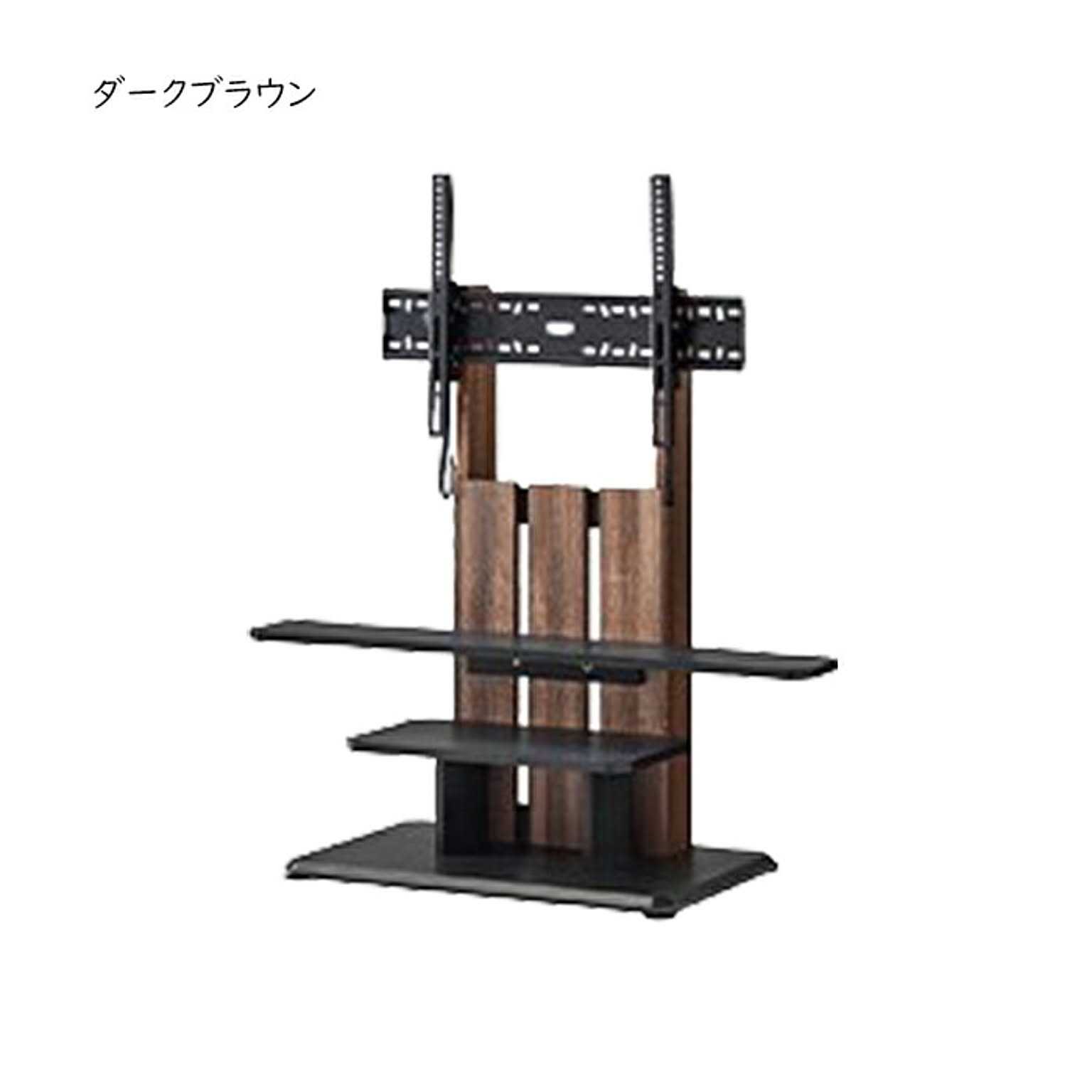 テレビスタンド 組立式 WS-C690 幅100x奥行44x高さ112.5cm 朝日木材